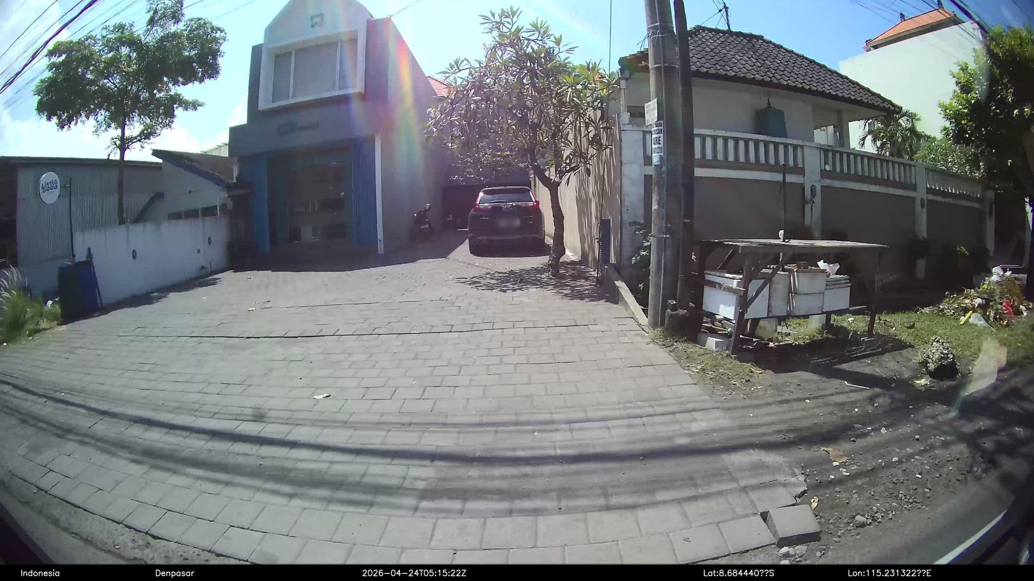 Street view near Airy Renon Tukad Batanghari IX, Sanur