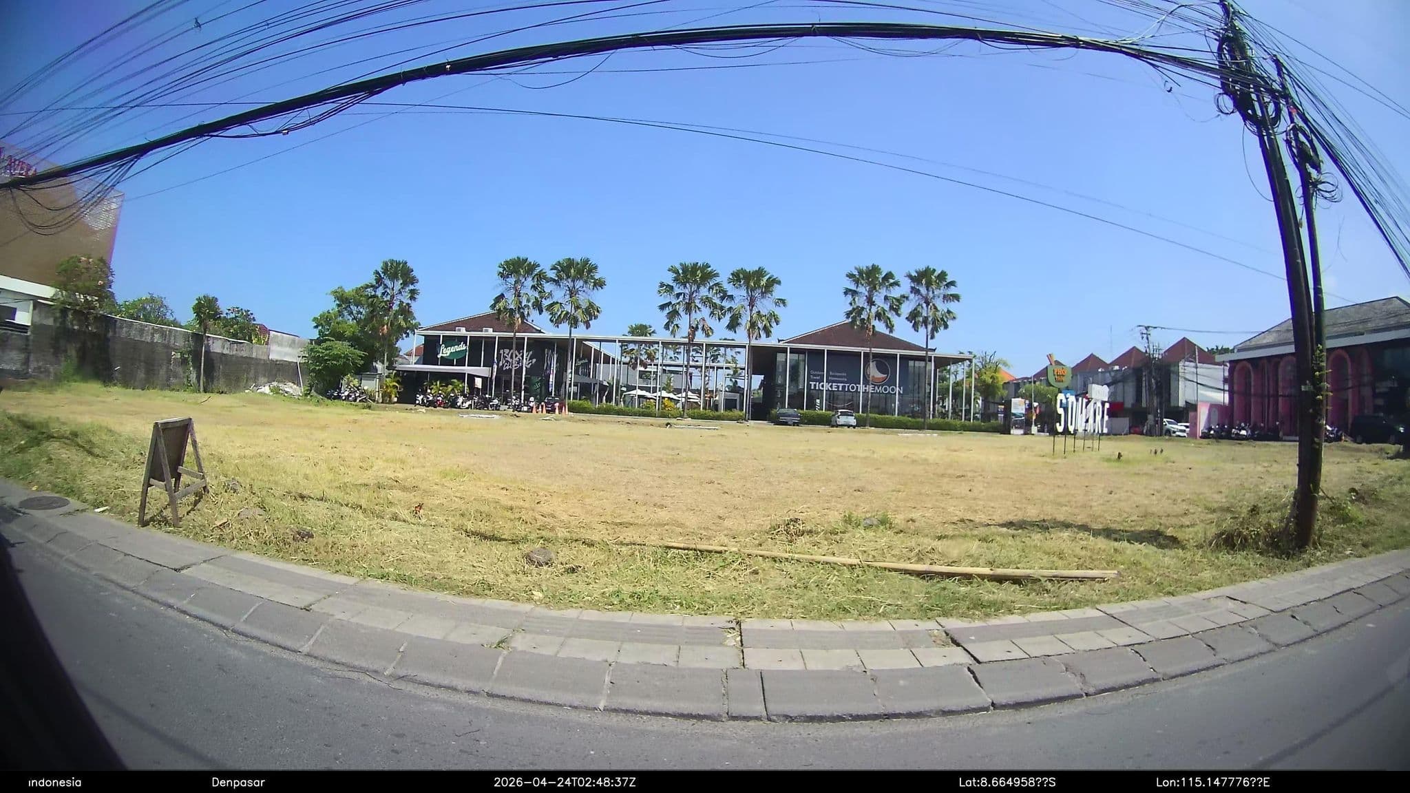 Street view near Villa Spirit, Legian