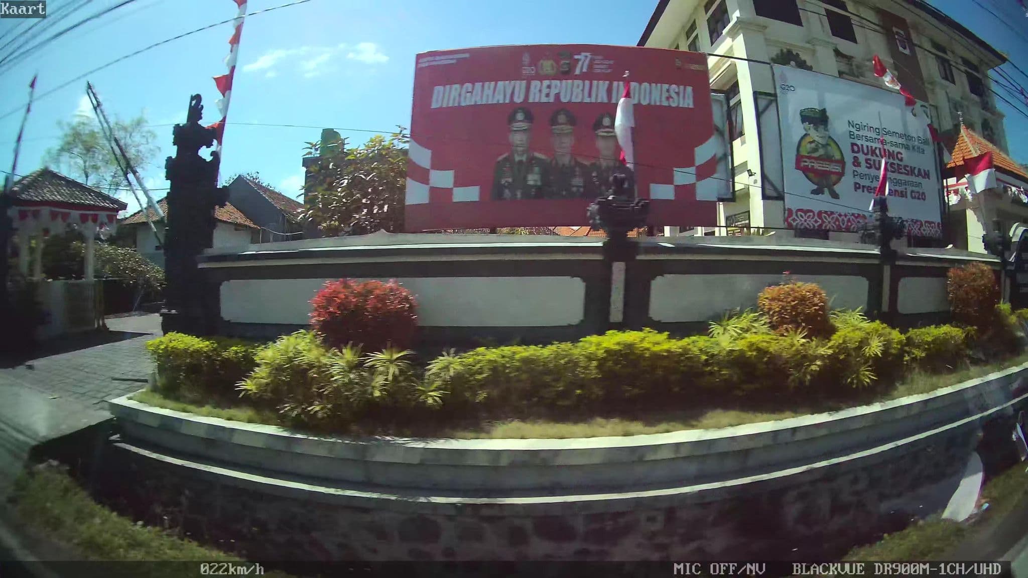 Street view near Indico, Legian