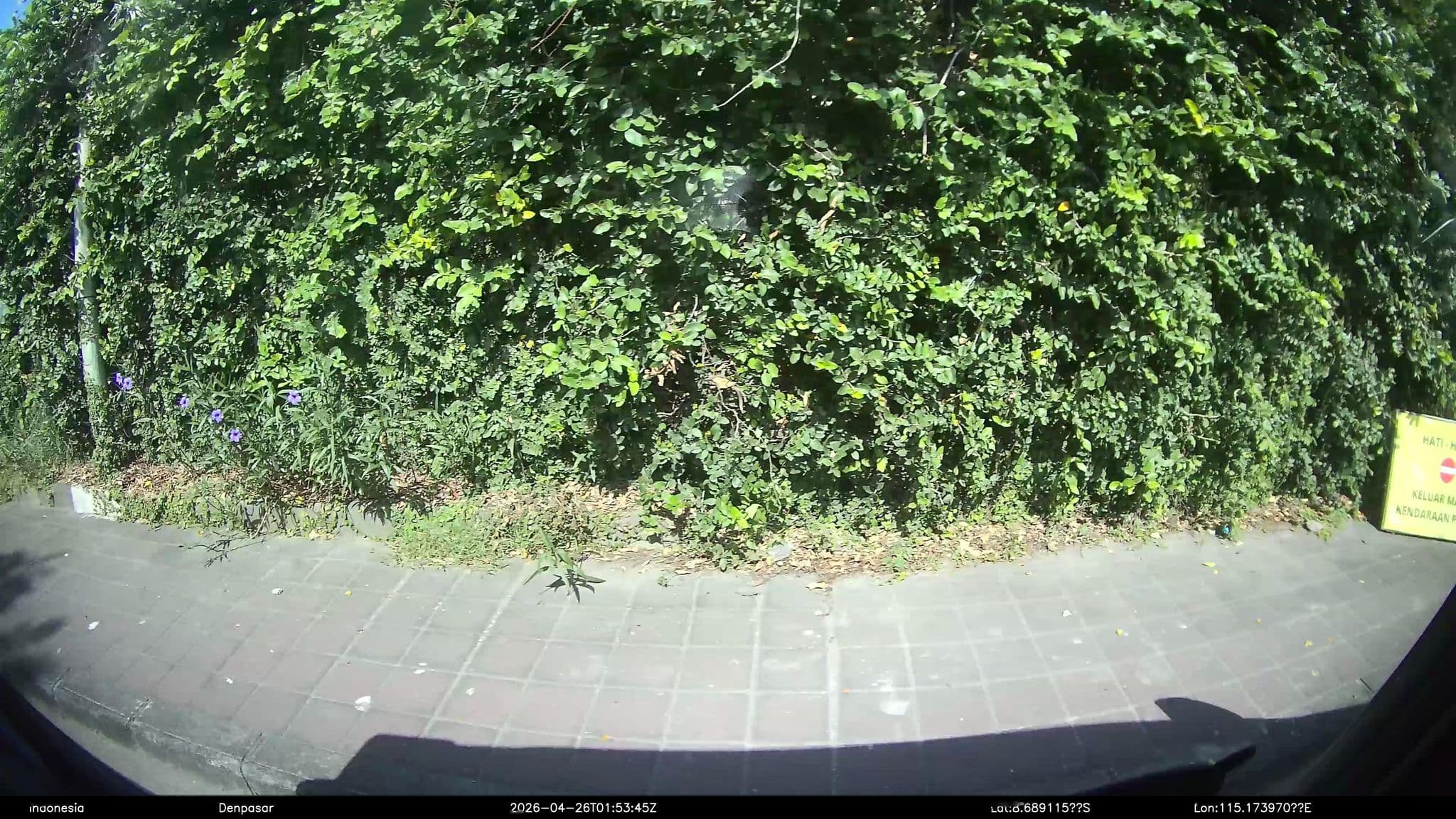 Street view near The Citta Luxury Residence, Legian