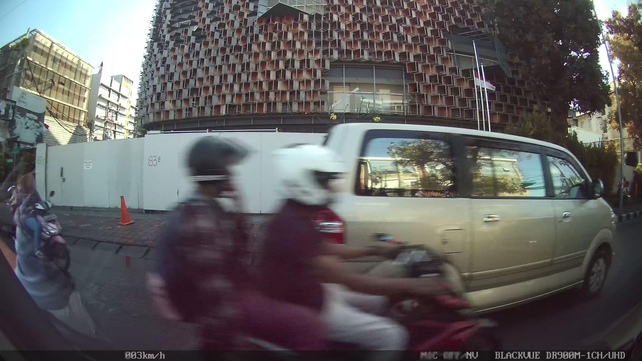 Street view near Saris Hotel, Kuta