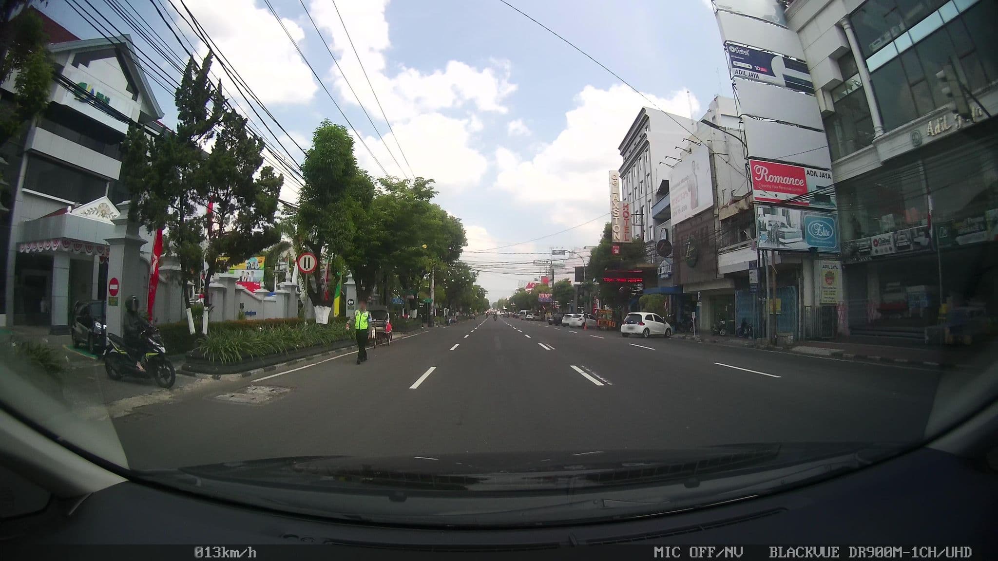 Street view near De Laxston Hotel Yogyakarta, Yogyakarta