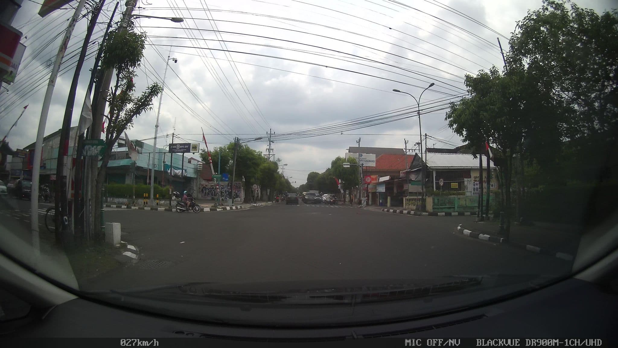 Street view near Hotel Vala, Yogyakarta