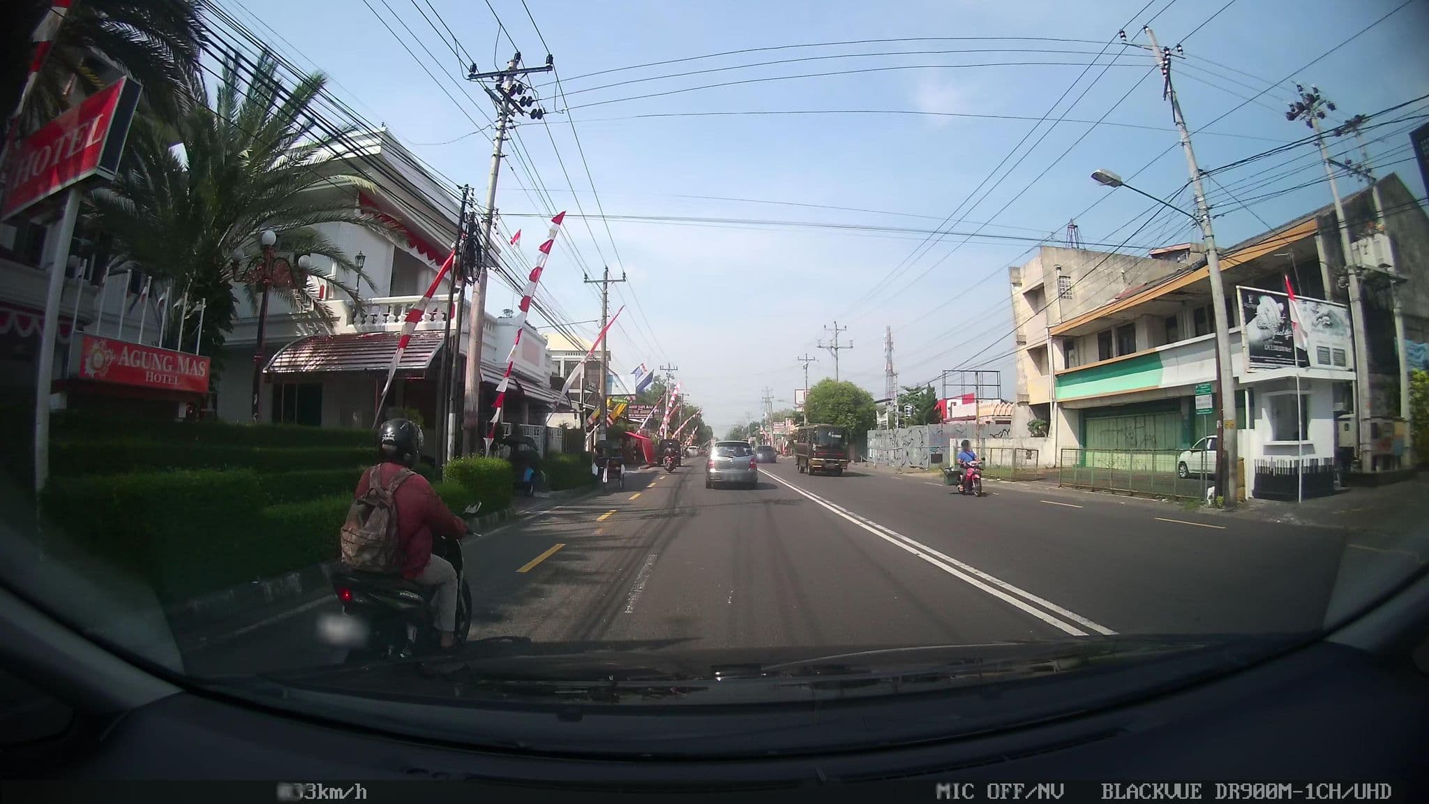 Street view near Agung Mas Hotel, Yogyakarta — © kaart_2 (CC BY-SA · Mapillary)