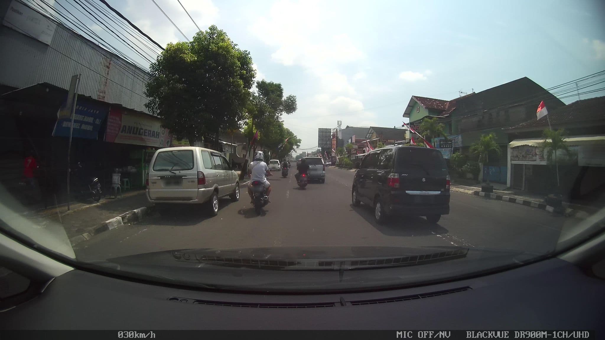 Street view near Al Baik Guesthouse, Yogyakarta