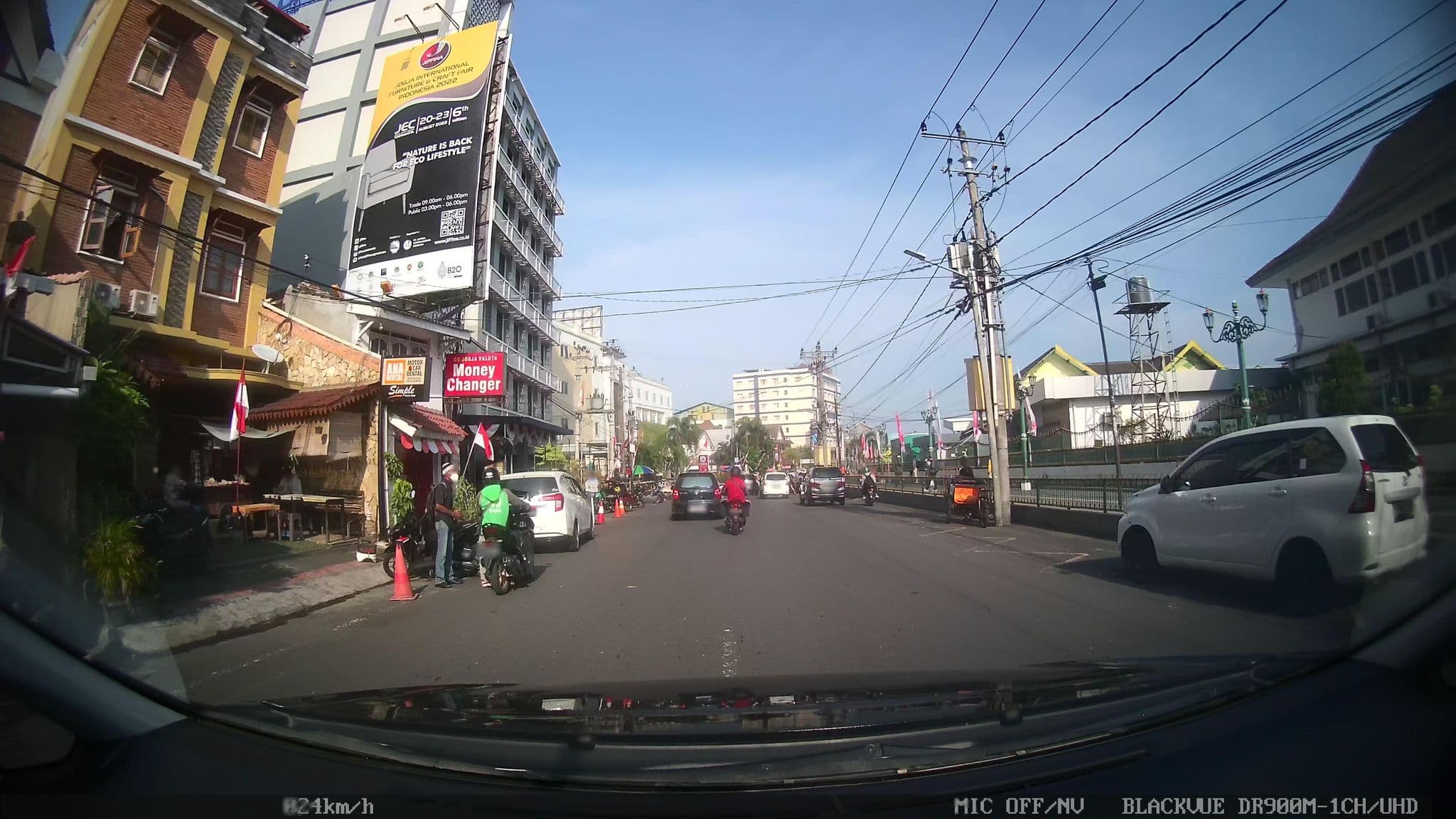 Street view near Khresna Guesthouse Yogyakarta, Yogyakarta