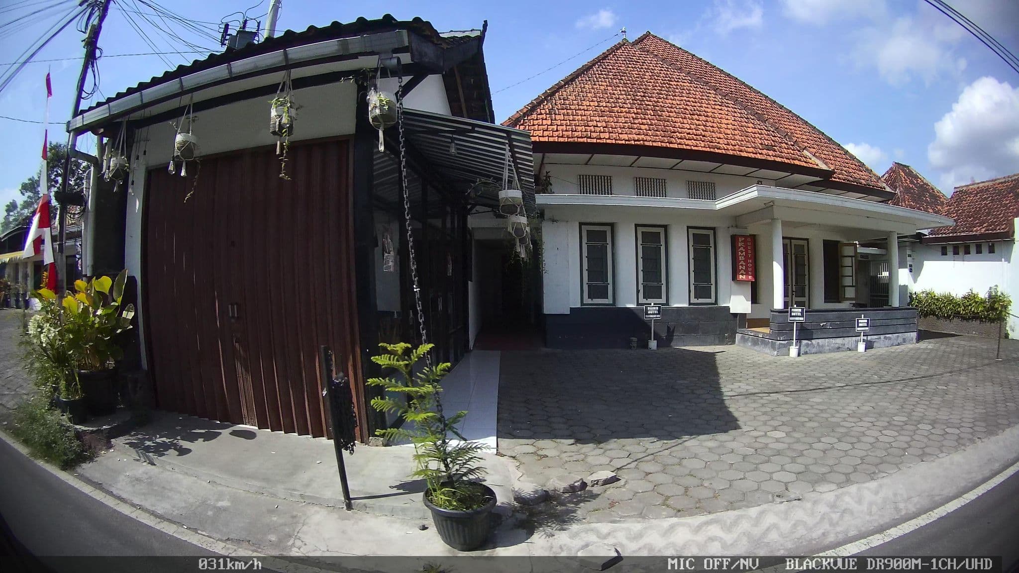 Street view near Putra Jaya Hotel, Yogyakarta