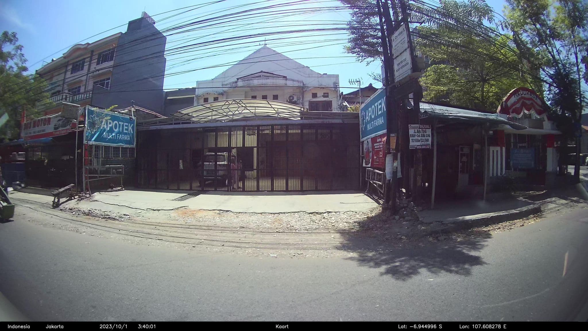 Street view near Dbest Express Hotel, Bandung — © kaart5 (CC BY-SA · Mapillary)