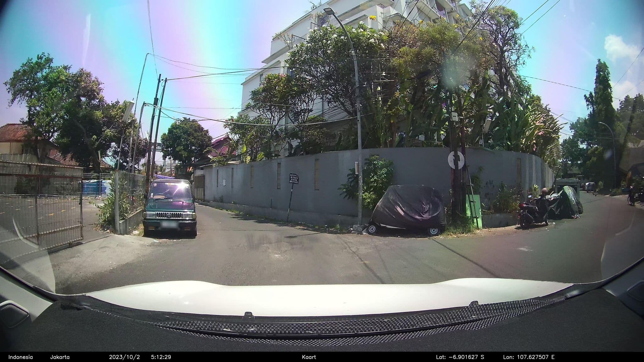 Street view near Hotel Mitra, Bandung