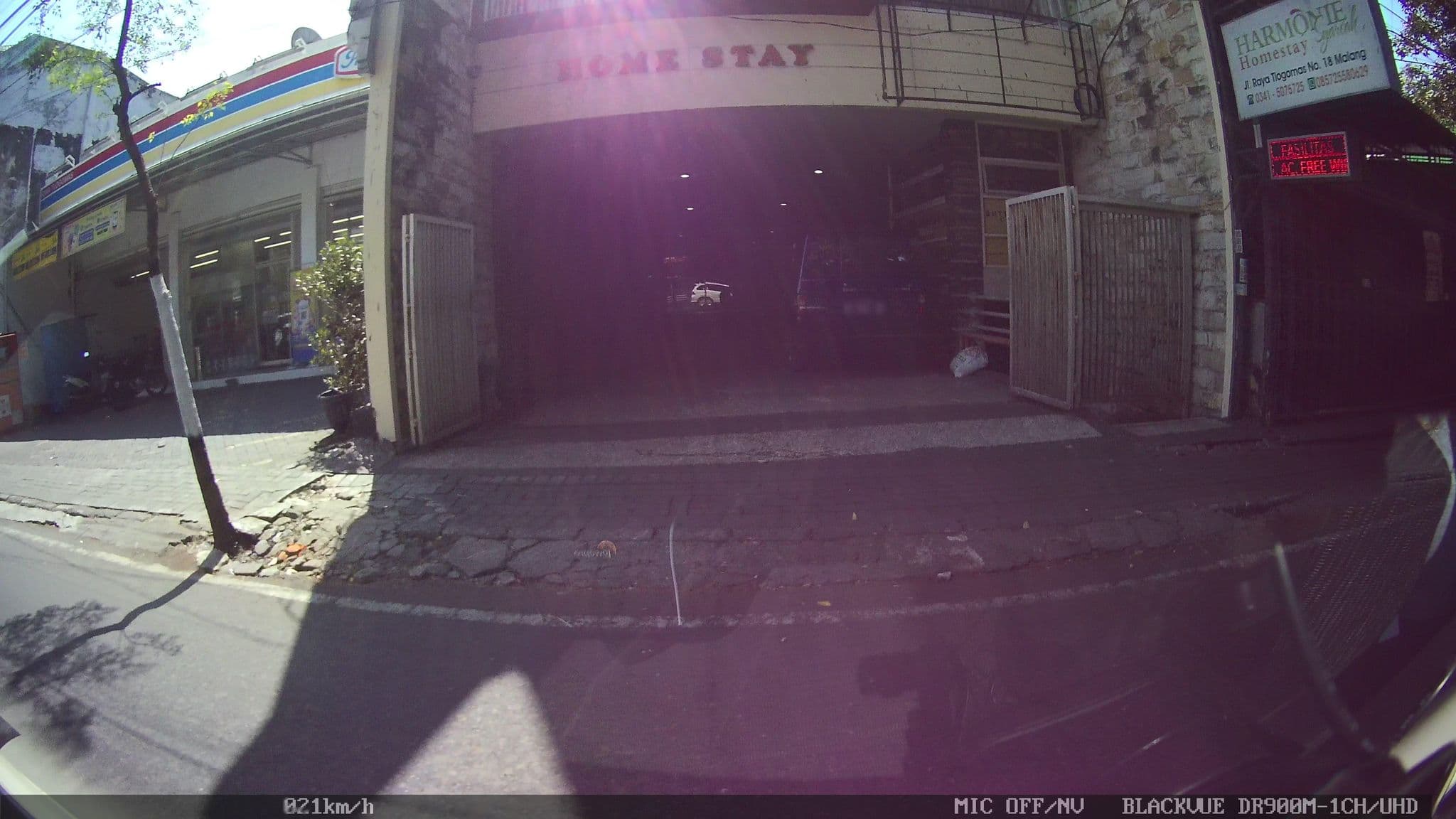 Street view near Harmonie Syariah Homestay, Malang