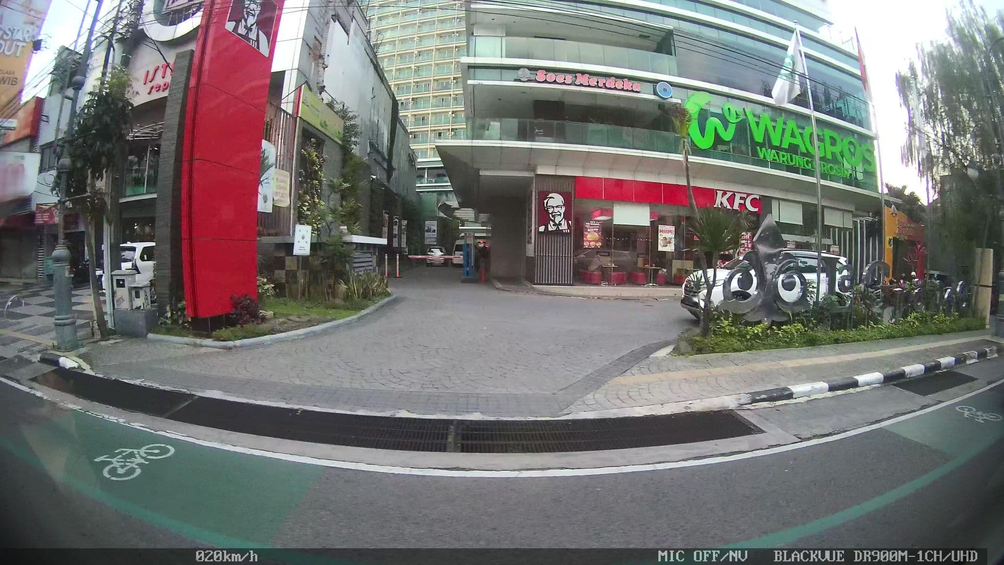Street view near Best Western, Bandung