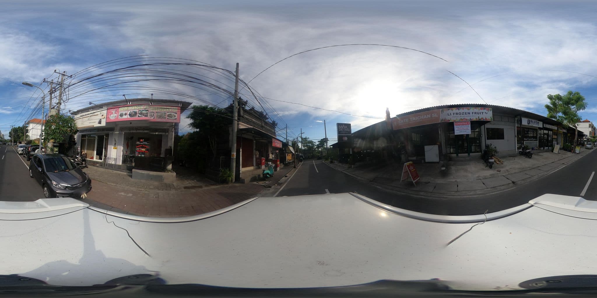 Street view near Khrisna Residence Dewi Sri, Legian