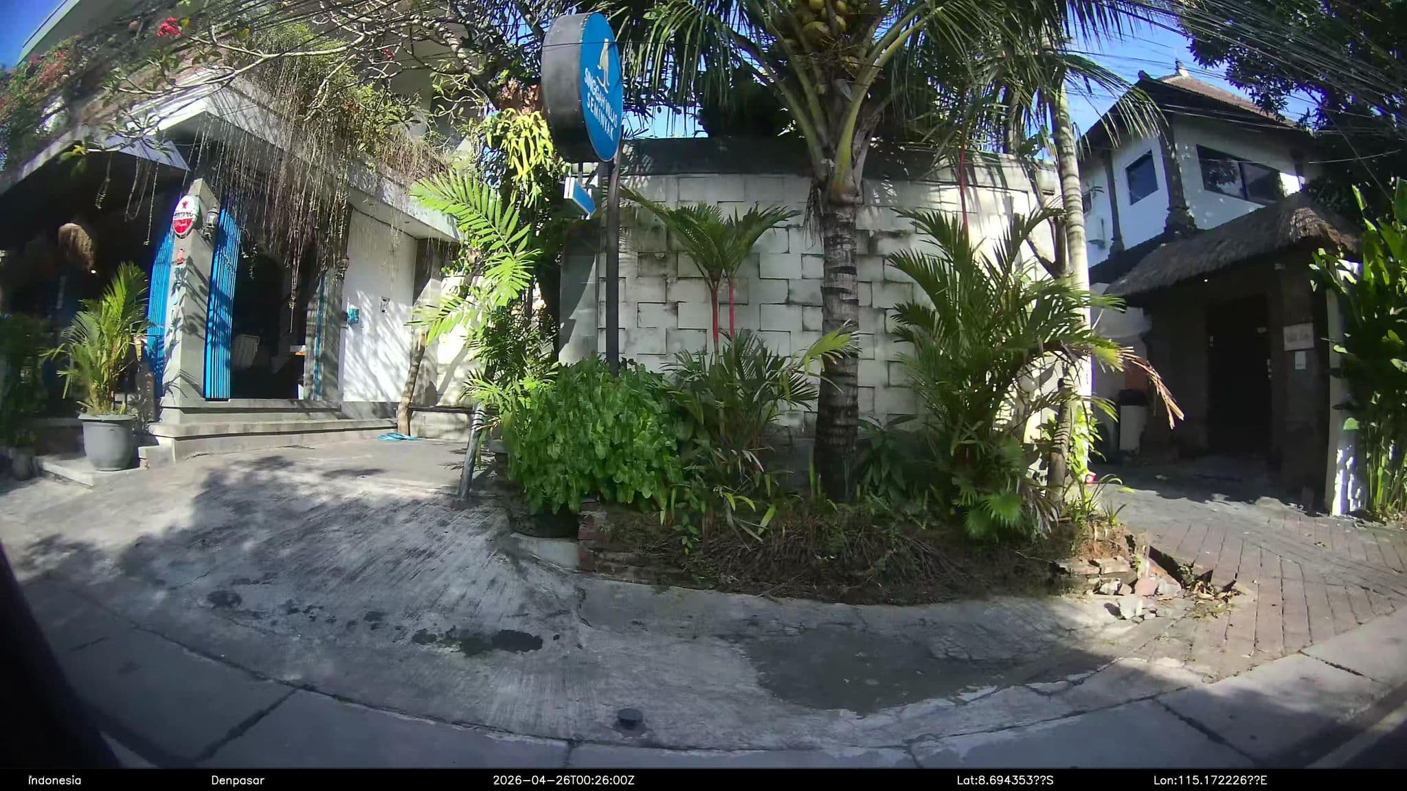 Street view near Singgah Villas Seminyak, Legian