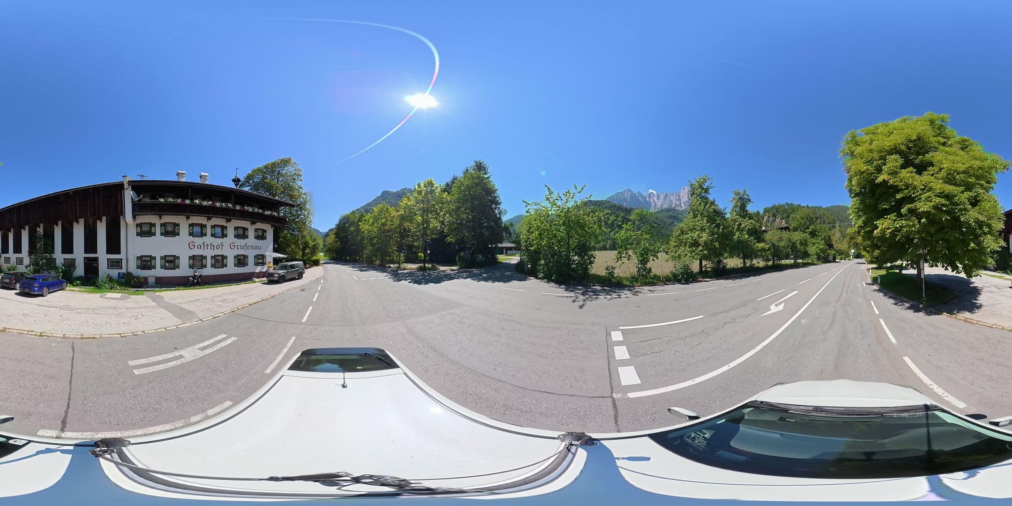Street view near Gasthof Griesenau, Kirchdorf in Tirol — © osmplus_org (CC BY-SA · Mapillary)