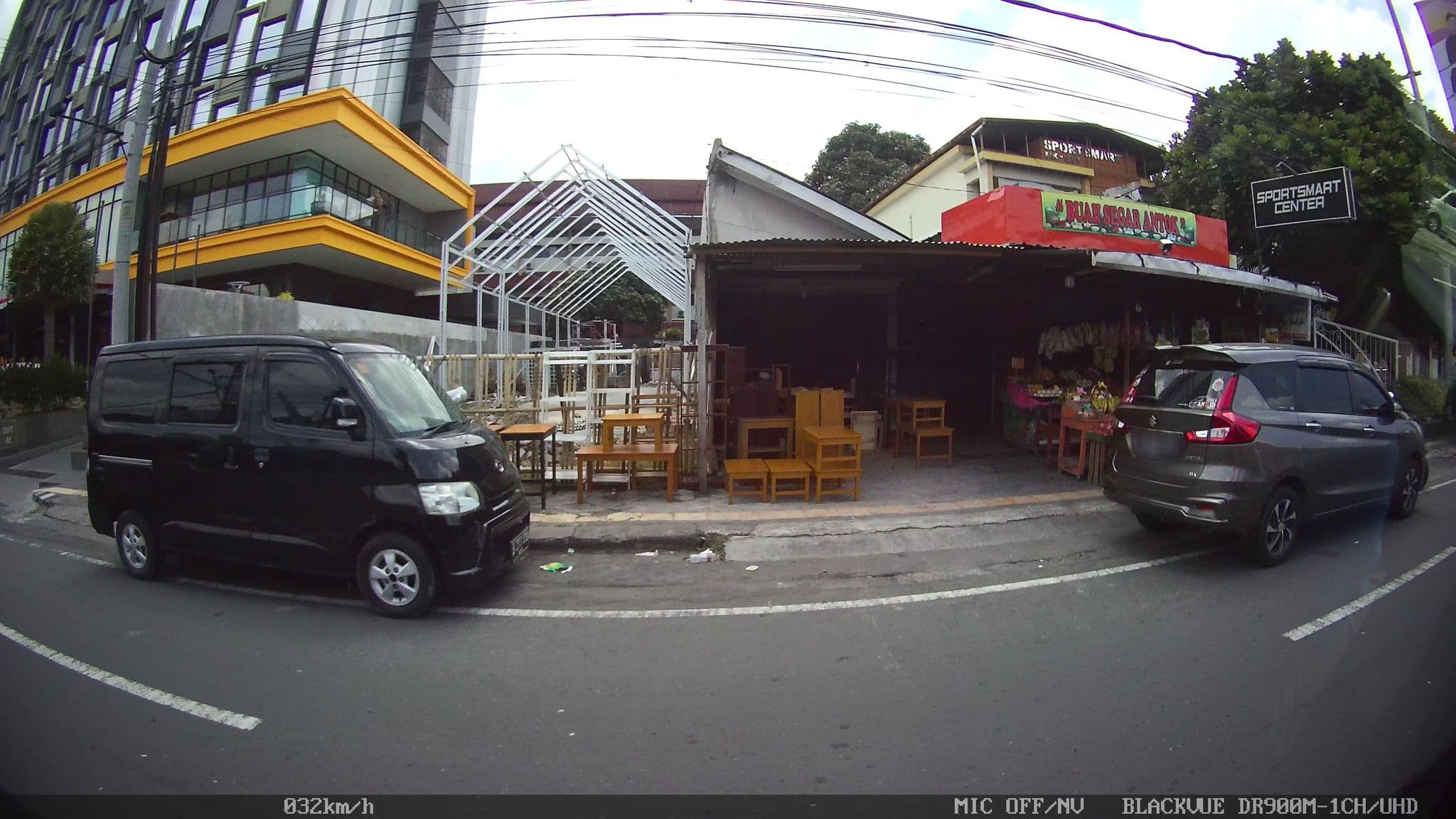 Street view near PORTA by The Ambarrukmo, Yogyakarta