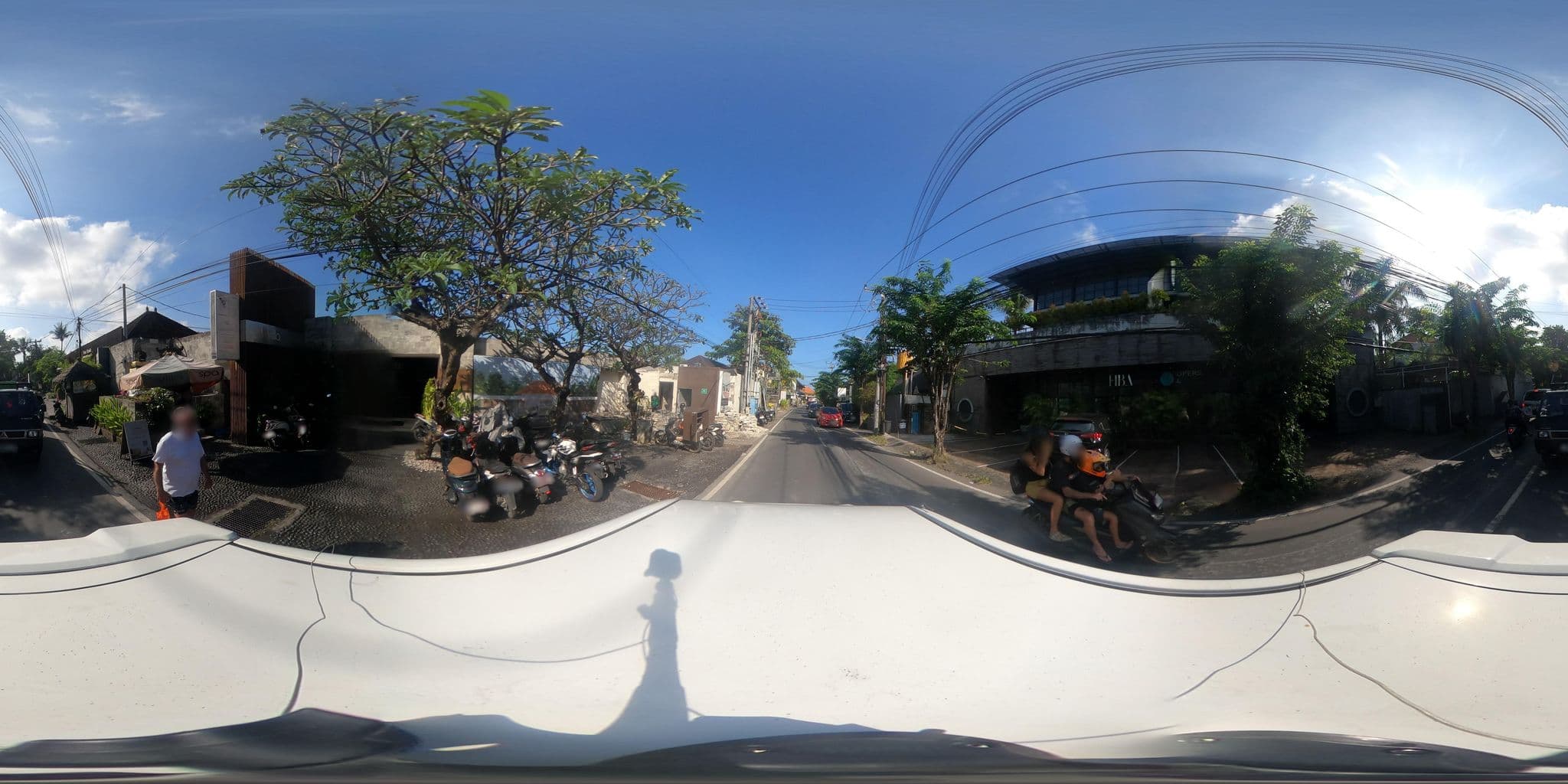 Street view near Villa Beraban, Legian