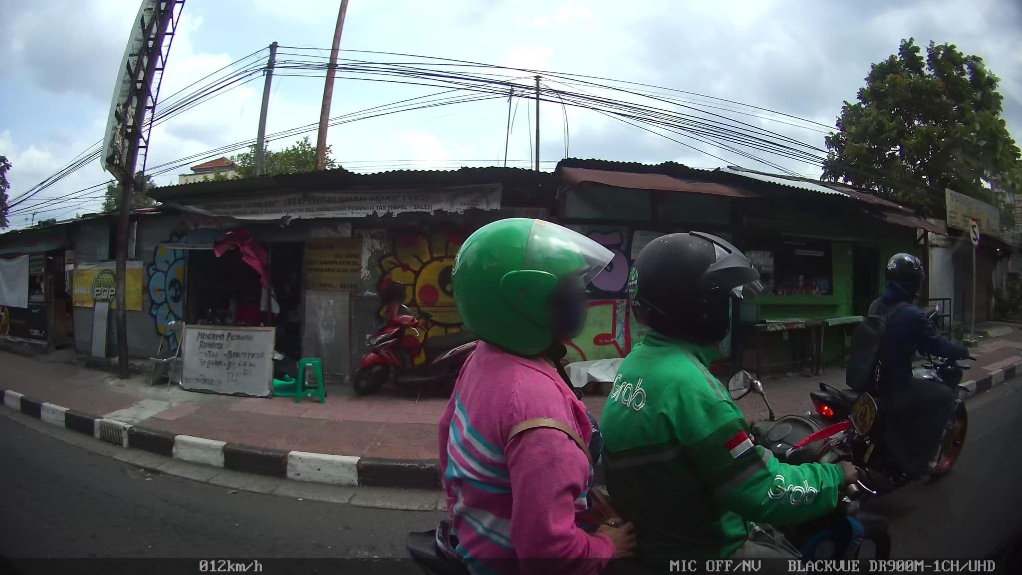 Street view near Best City Hotel, Yogyakarta