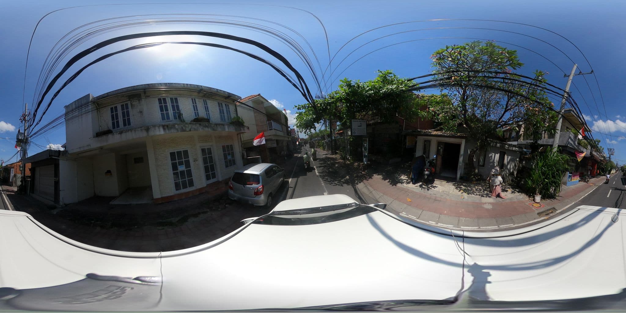 Street view near AusIndo Bali Villas Seminyak, Legian