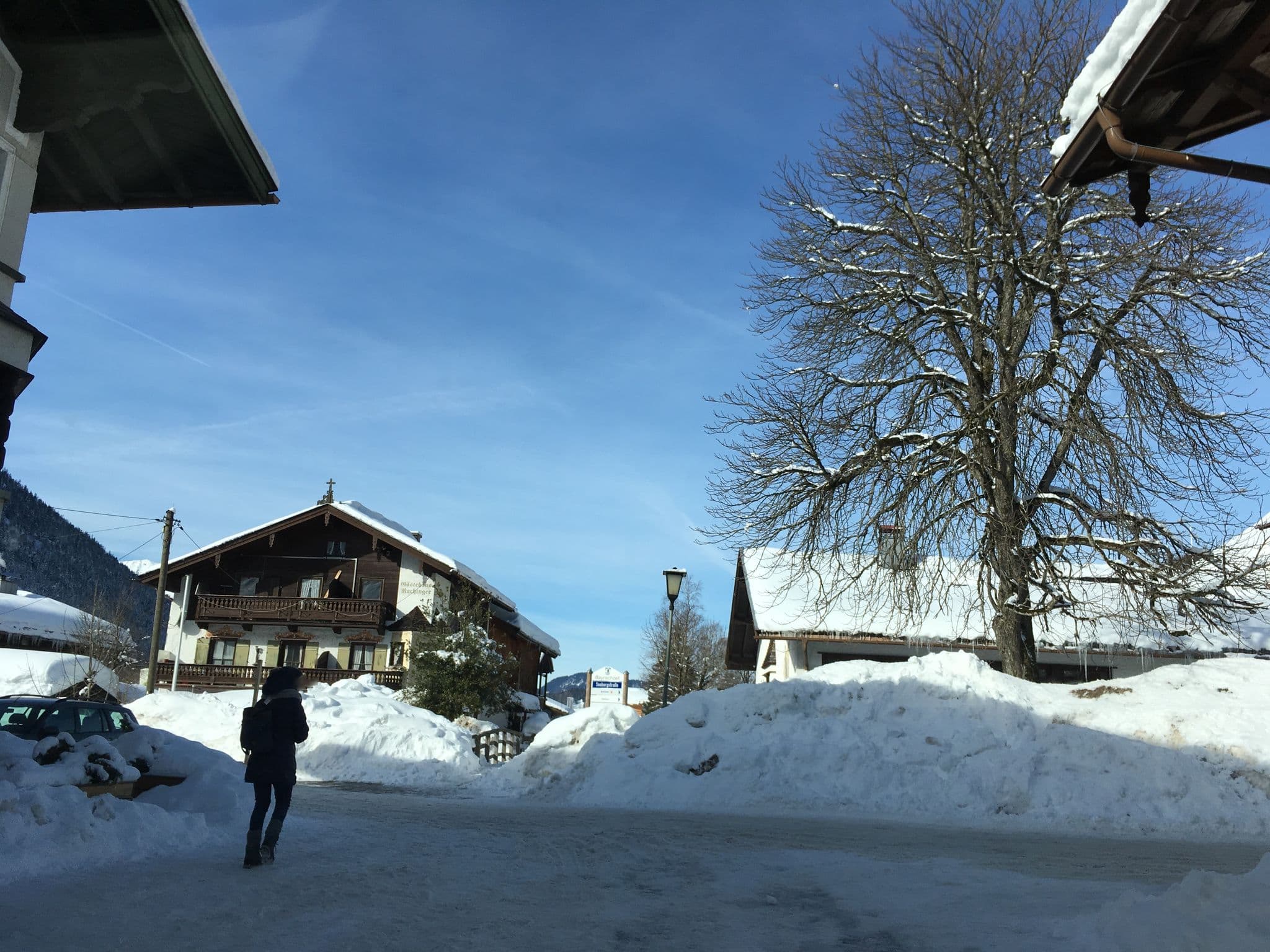 Street view near Gasthof Zur Post, Bayrischzell — © maleo (CC BY-SA · Mapillary)