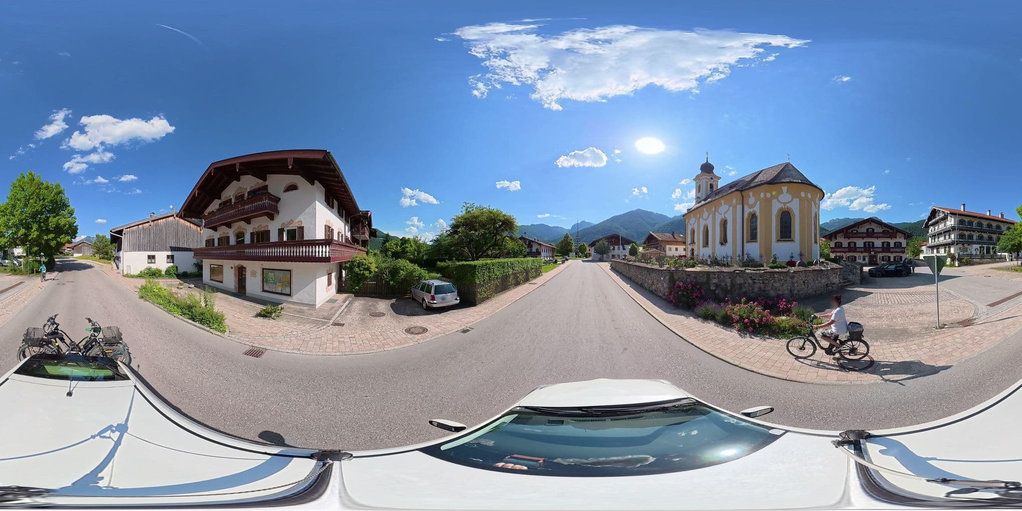 Street view near Post, Schleching — © osmplus_org (CC BY-SA · Mapillary)