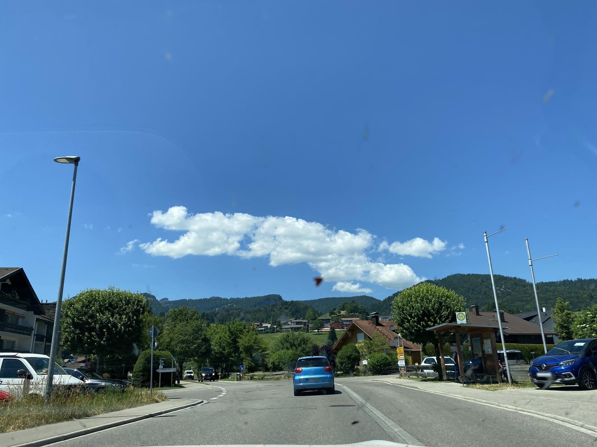Street view near Haus Alexine, Oberstdorf