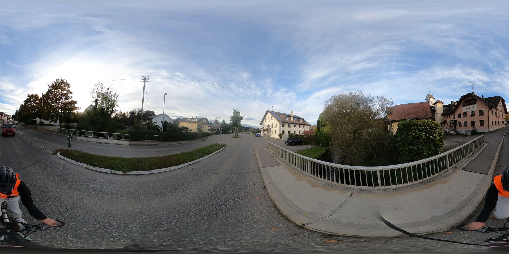 Street view near Landgasthof Mohren, Hergensweiler — © RadNETZ (CC BY-SA · Mapillary)