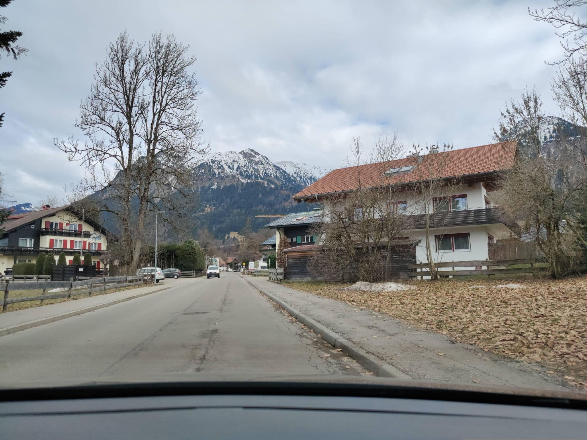 Street view near Immenhof, Oberstdorf