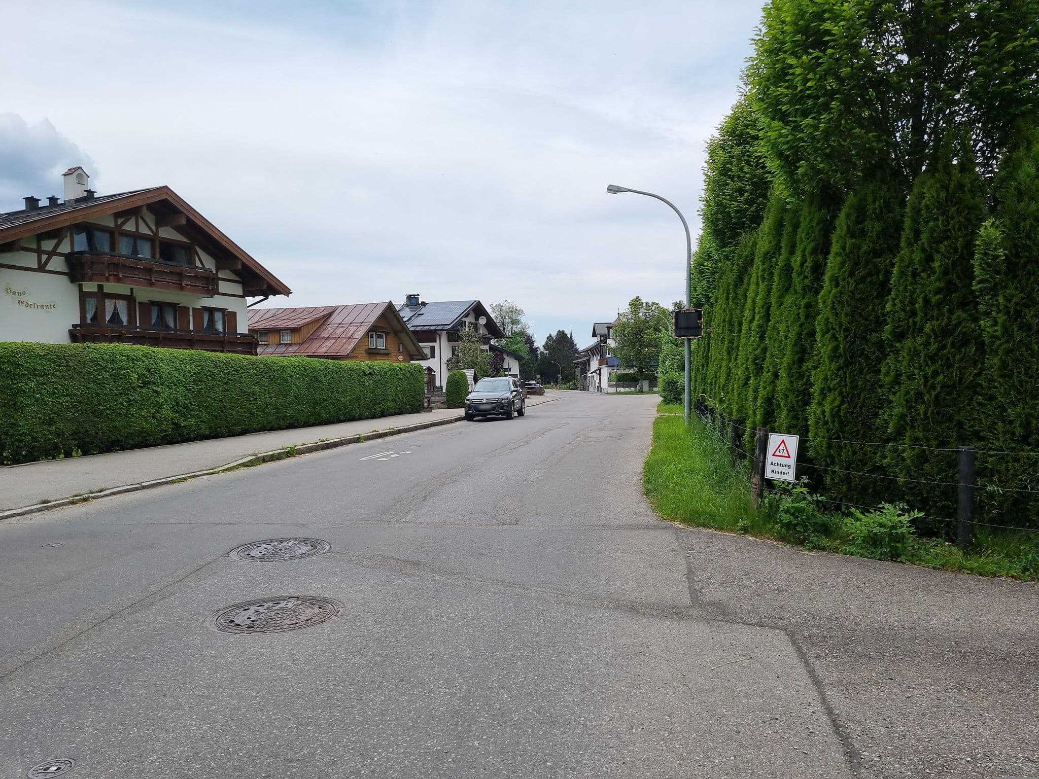 Street view near Landhaus Julia, Oberstdorf