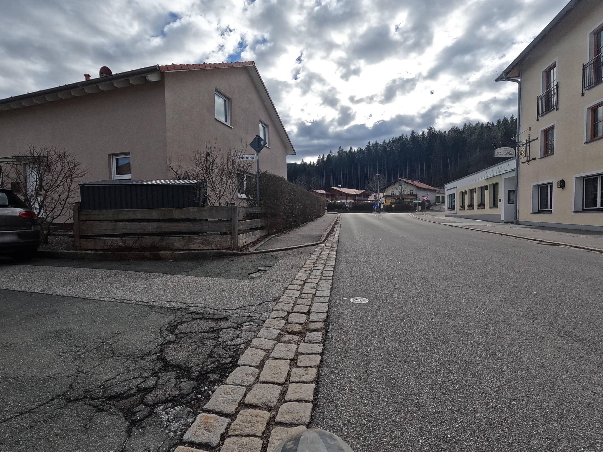 Street view near Gasthaus Hotel zur Post, Surberg — © natebus (CC BY-SA · Mapillary)