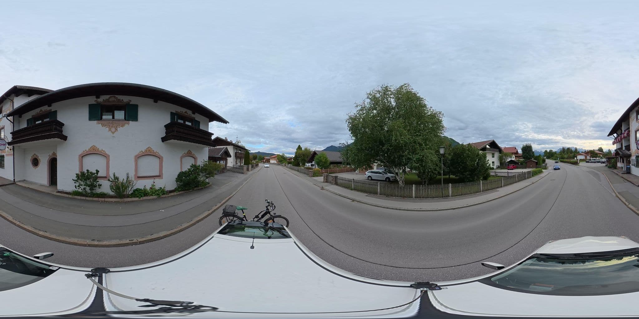 Street view near Hotel Alpenhof, Wallgau — © osmplus_org (CC BY-SA · Mapillary)