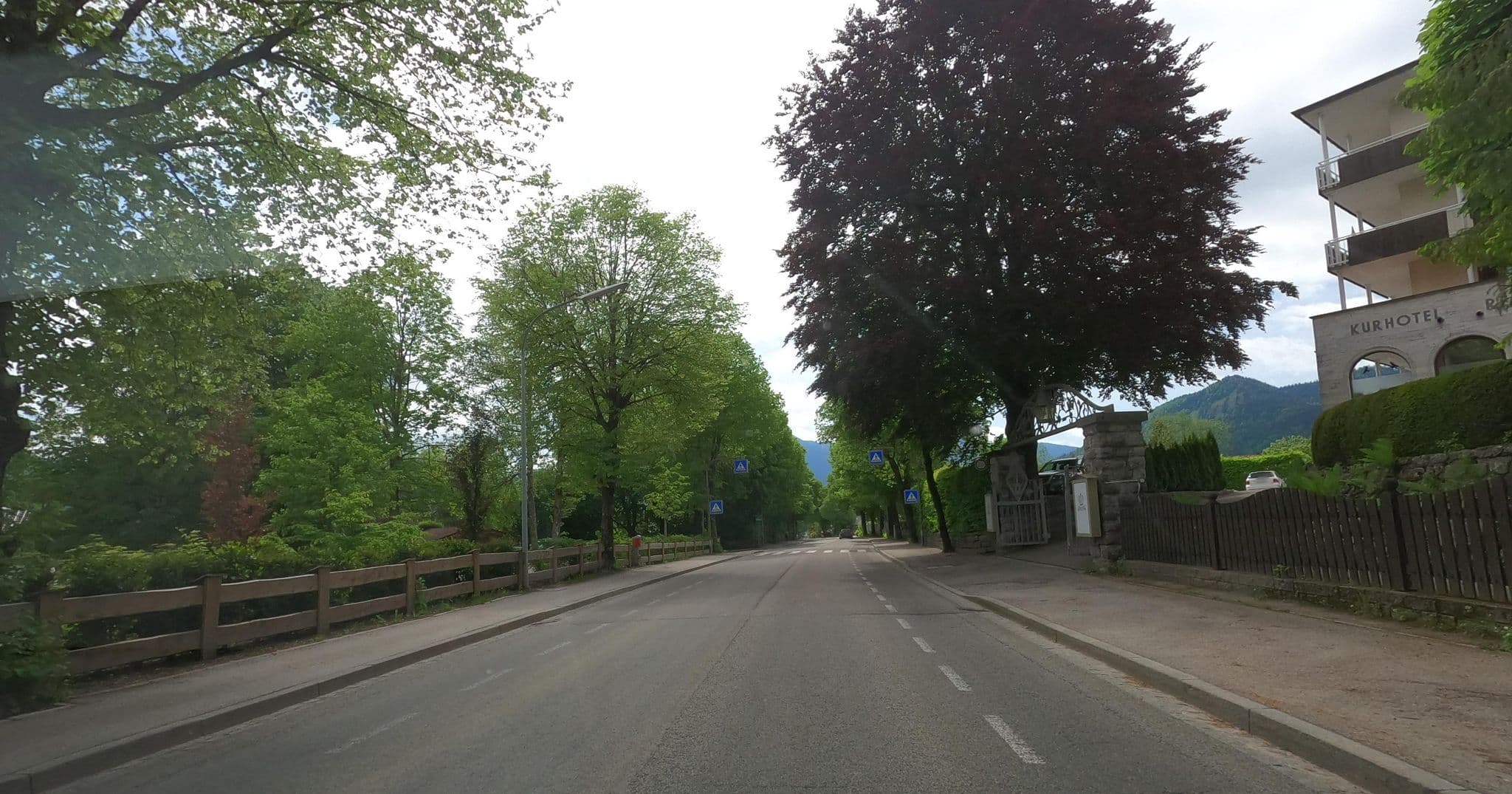 Street view near HOTEL REX, Bad Wiessee — © masterofnoroad (CC BY-SA · Mapillary)