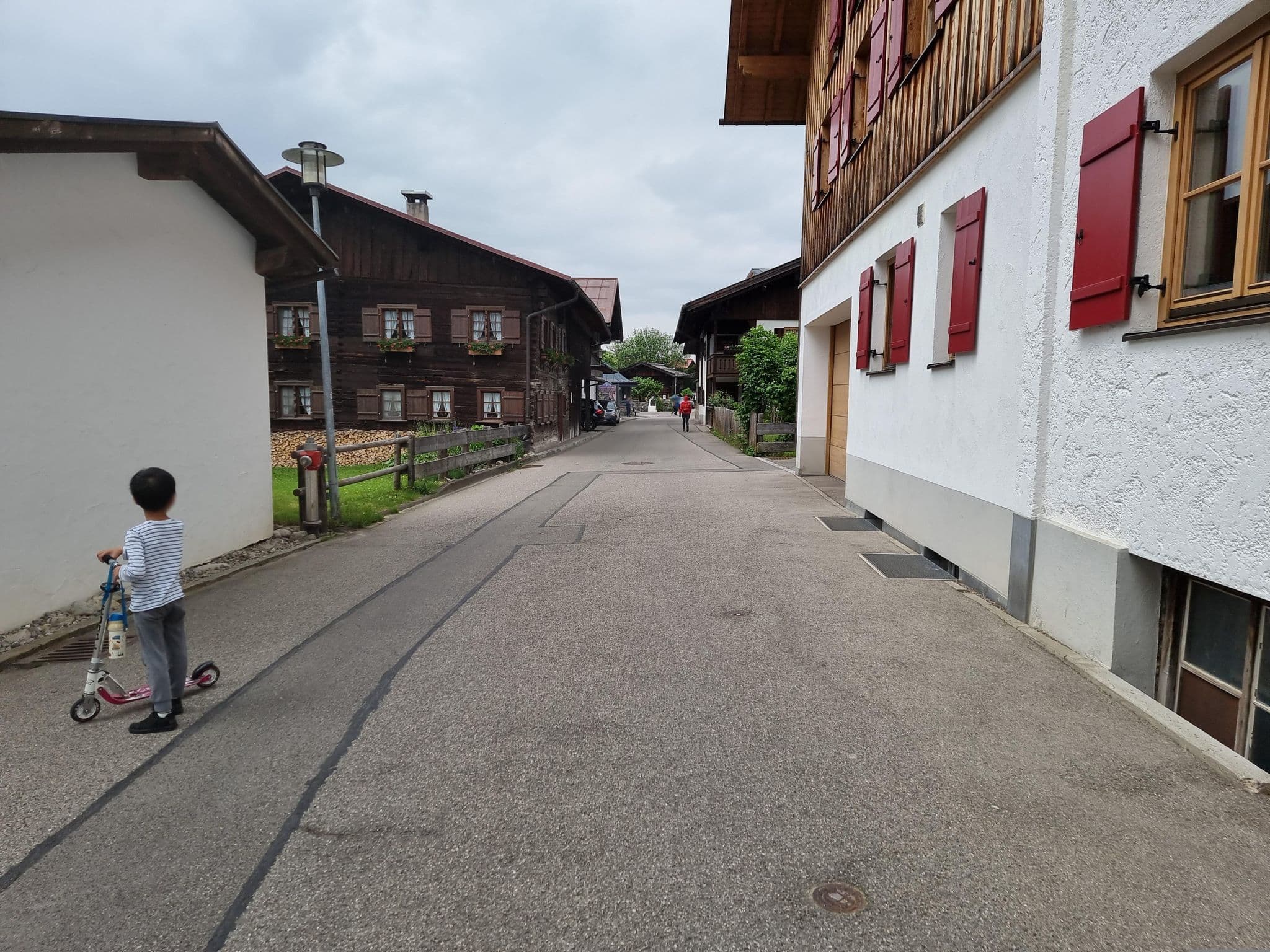 Street view near Gästehaus Buchenberg, Oberstdorf