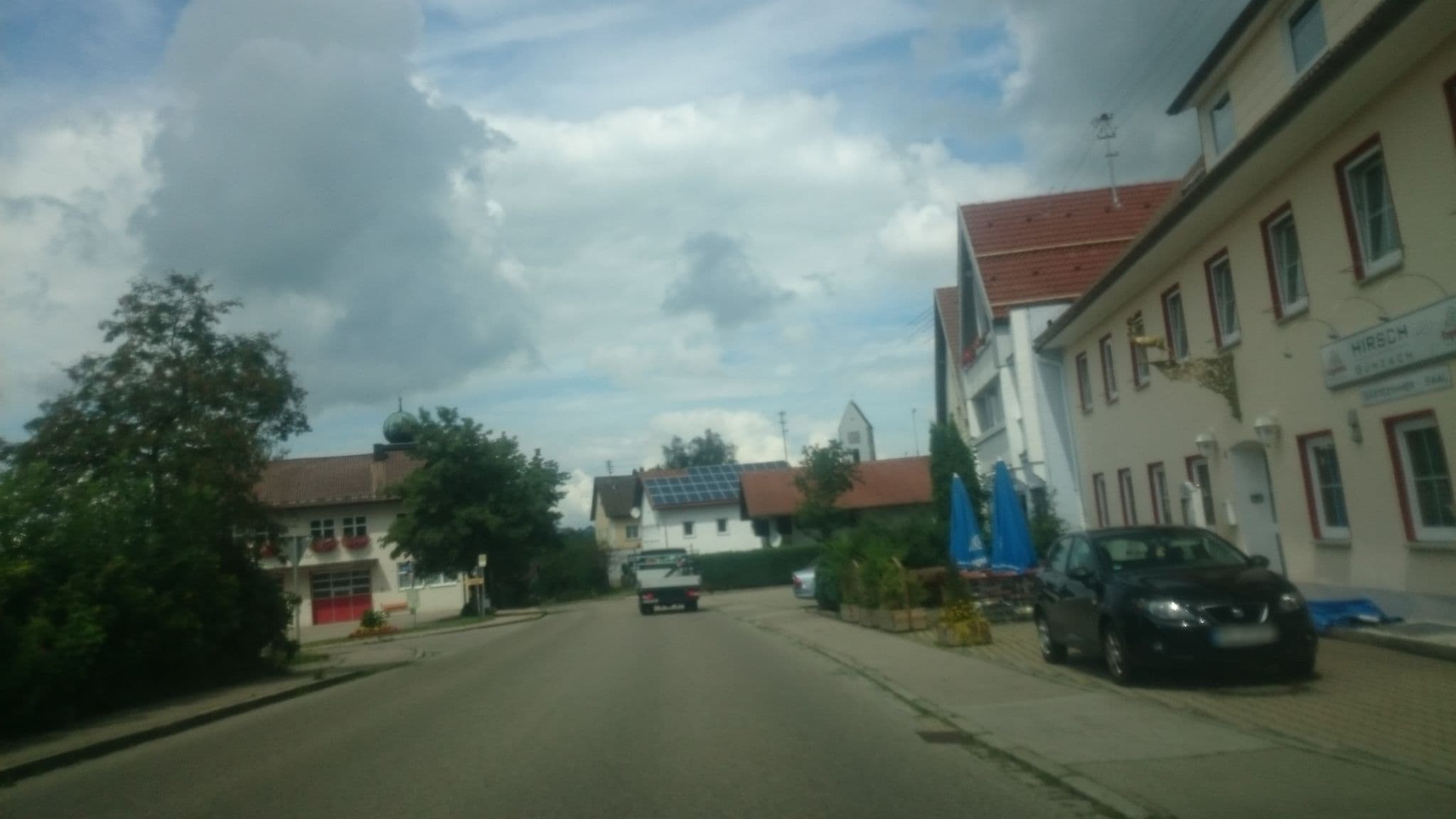 Street view near Gasthof Hirsch, Günzach — © msdess (CC BY-SA · Mapillary)