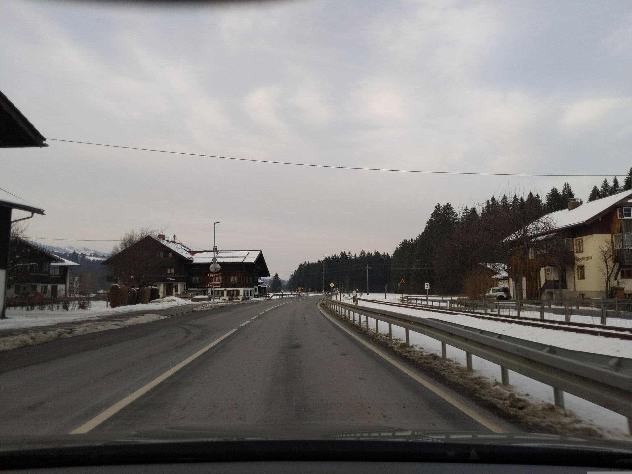 Street view near Haus Nebelhornblick, Oberstdorf