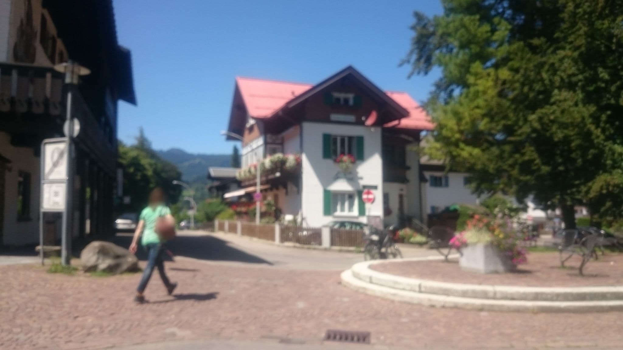 Street view near Almfried, Oberstdorf