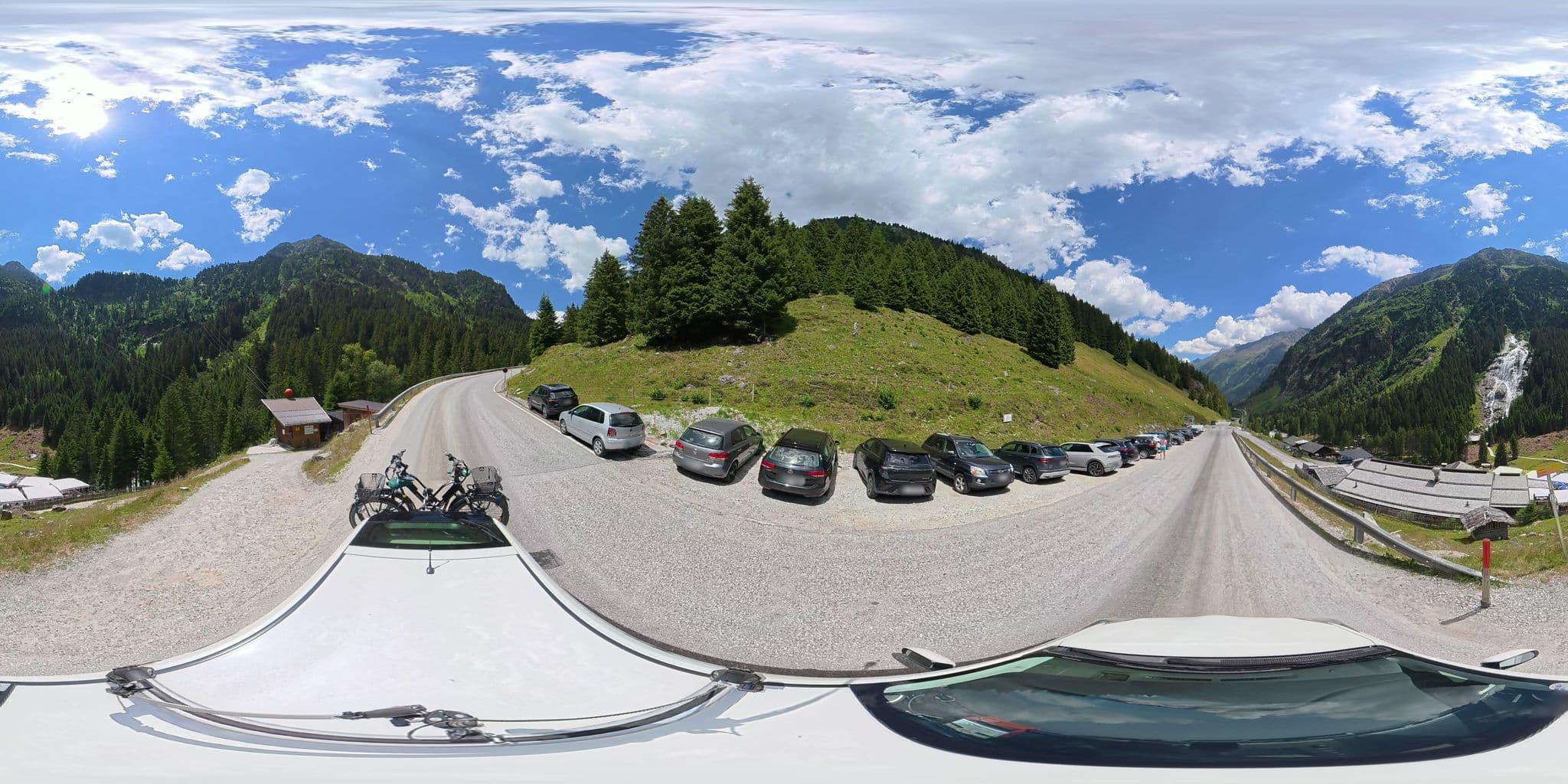 Street view near Grawa Alm, Neustift im Stubaital