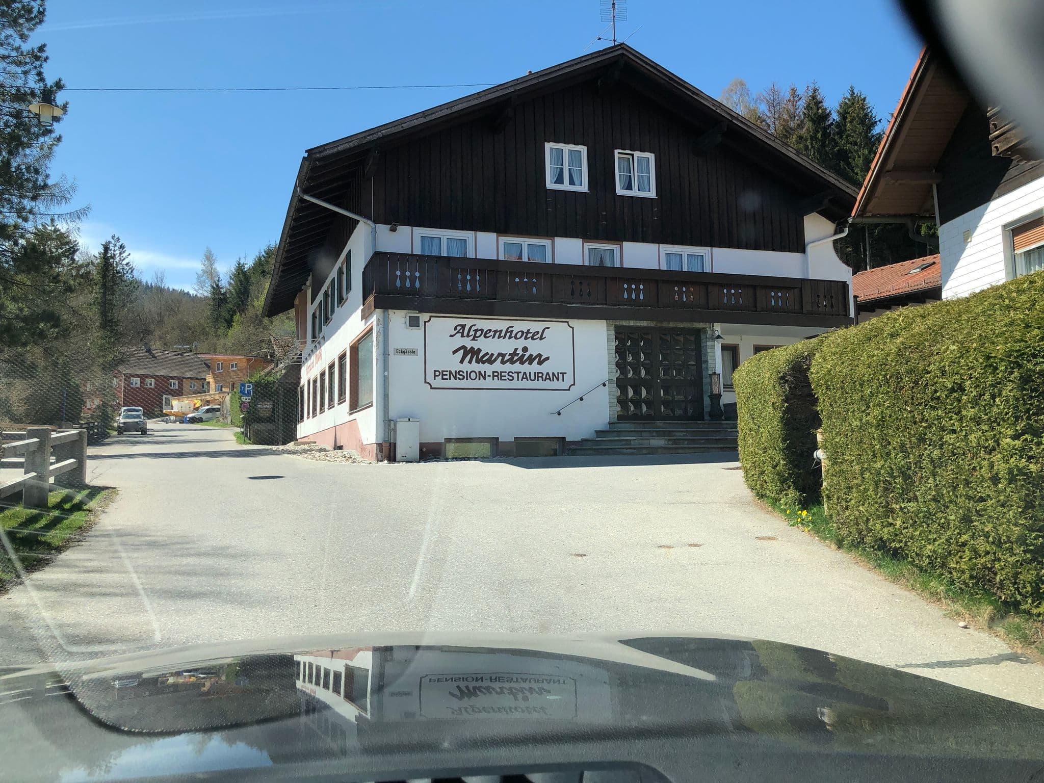 Street view near FeWo Wohlfart, Nesselwang — © derzornigemarkus (CC BY-SA · Mapillary)