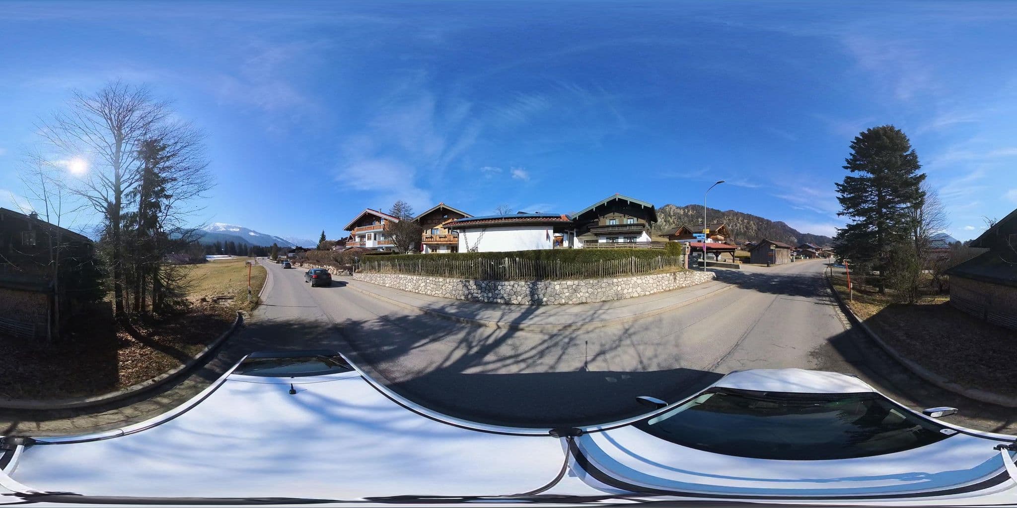 Street view near Haus Pröchel, Reit im Winkl