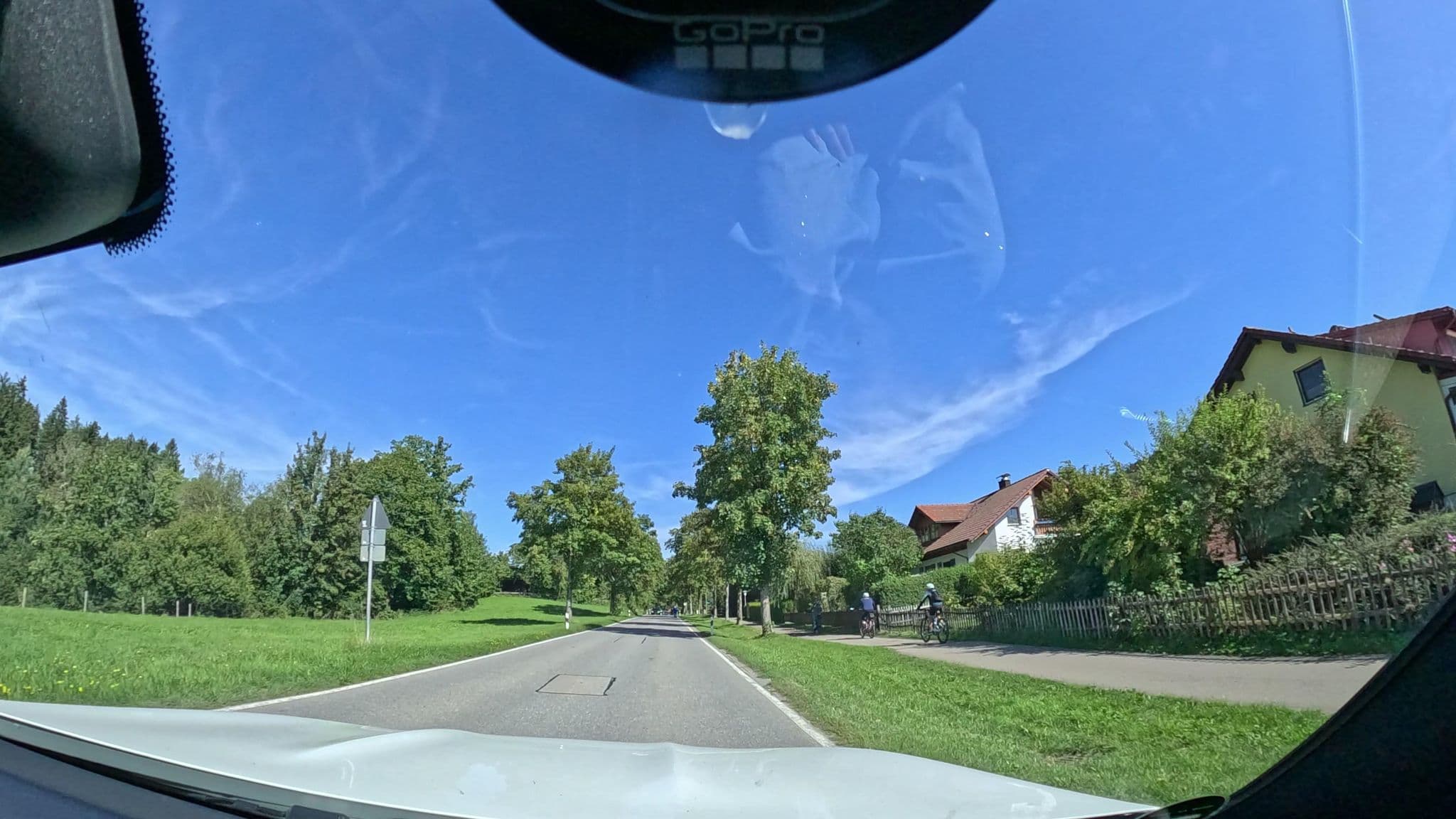 Street view near Haus Laubenberg, Grünenbach — © dapiang (CC BY-SA · Mapillary)