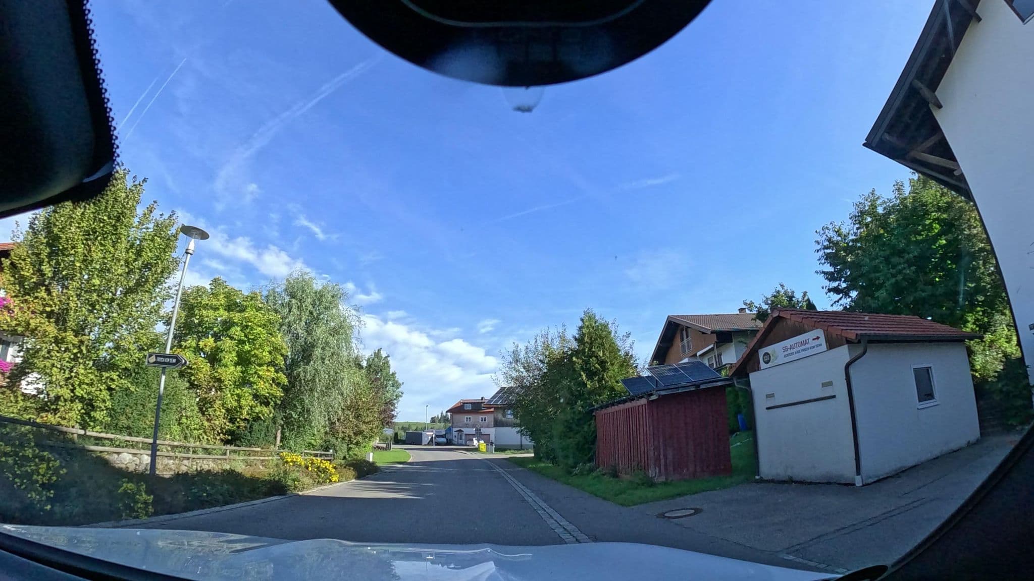 Street view near Heim's Häusle, Maierhöfen — © dapiang (CC BY-SA · Mapillary)