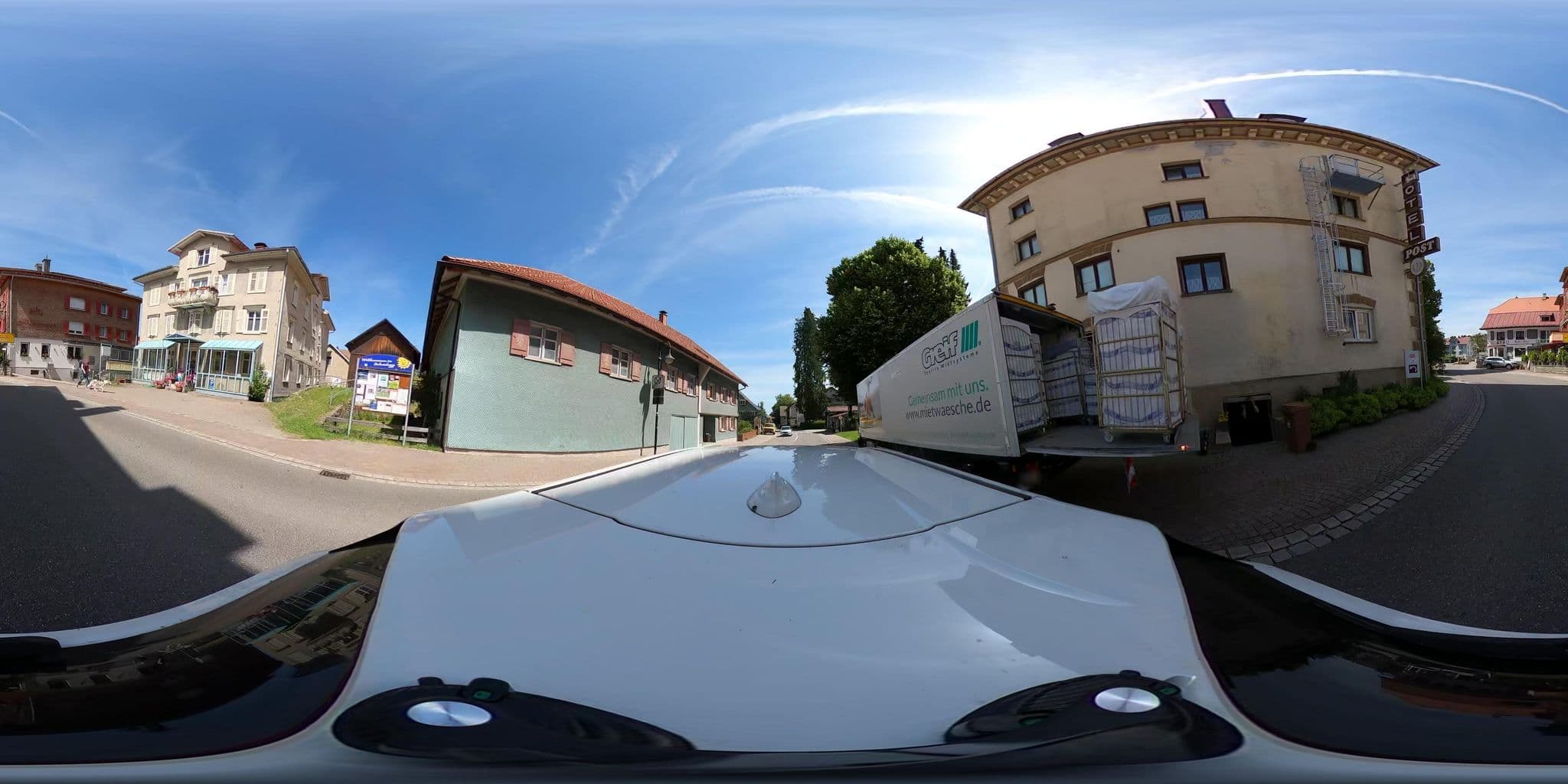 Street view near Hotel Post, Scheidegg — © geowatti (CC BY-SA · Mapillary)