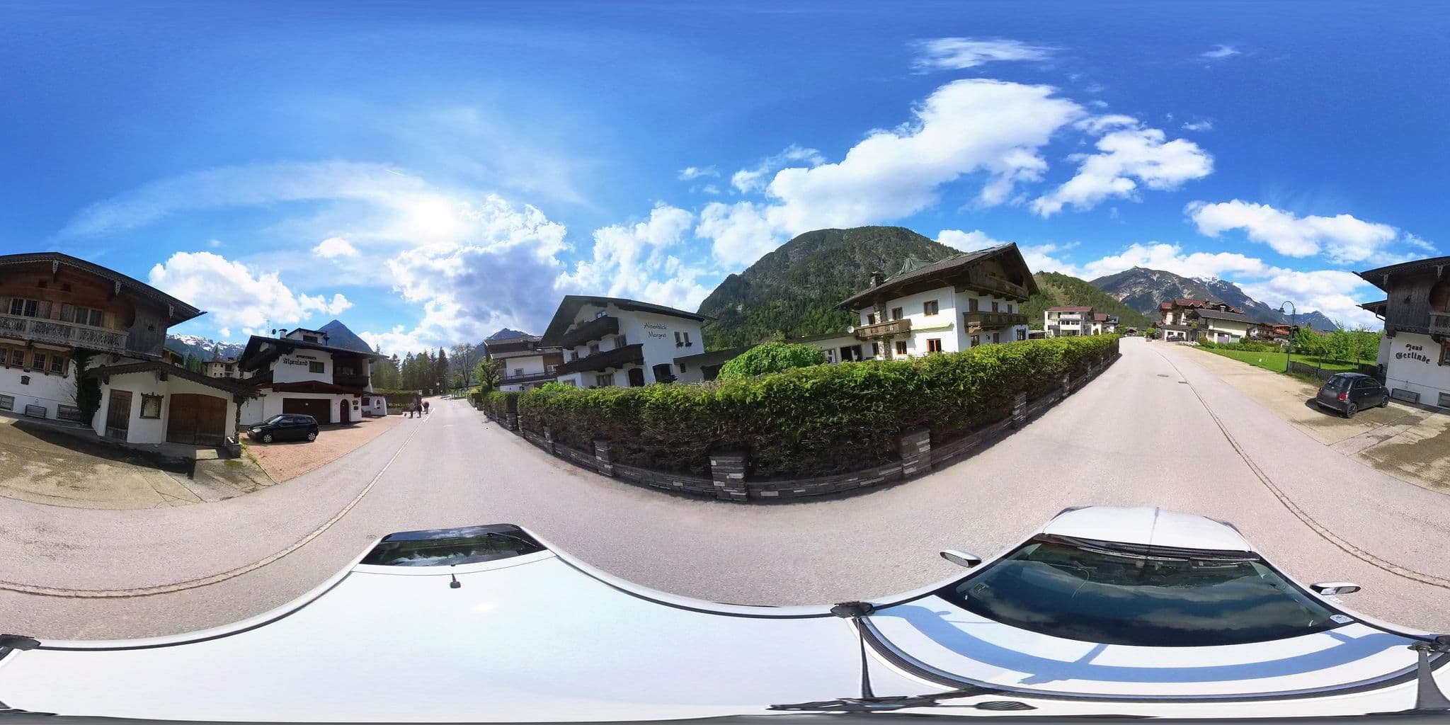 Street view near Haus Gerlinde, Maurach