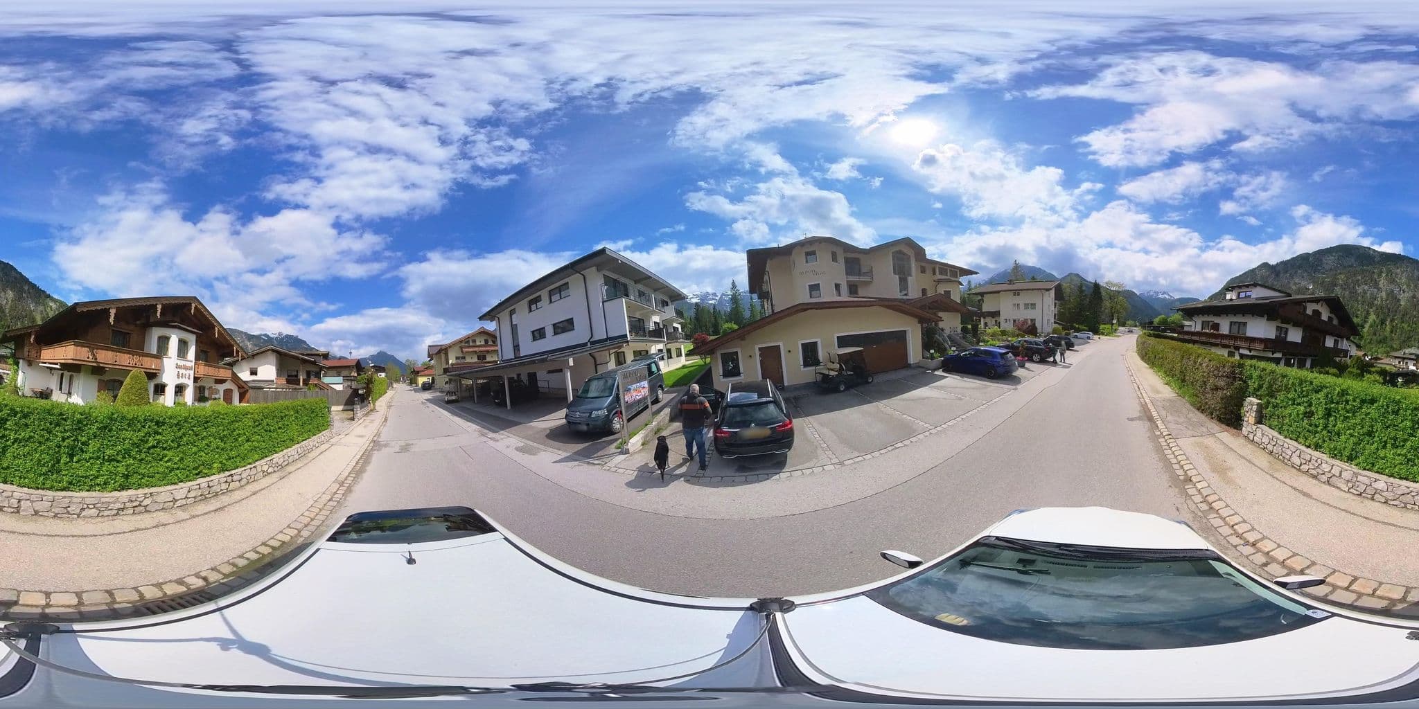 Street view near Landhaus Sock, Maurach