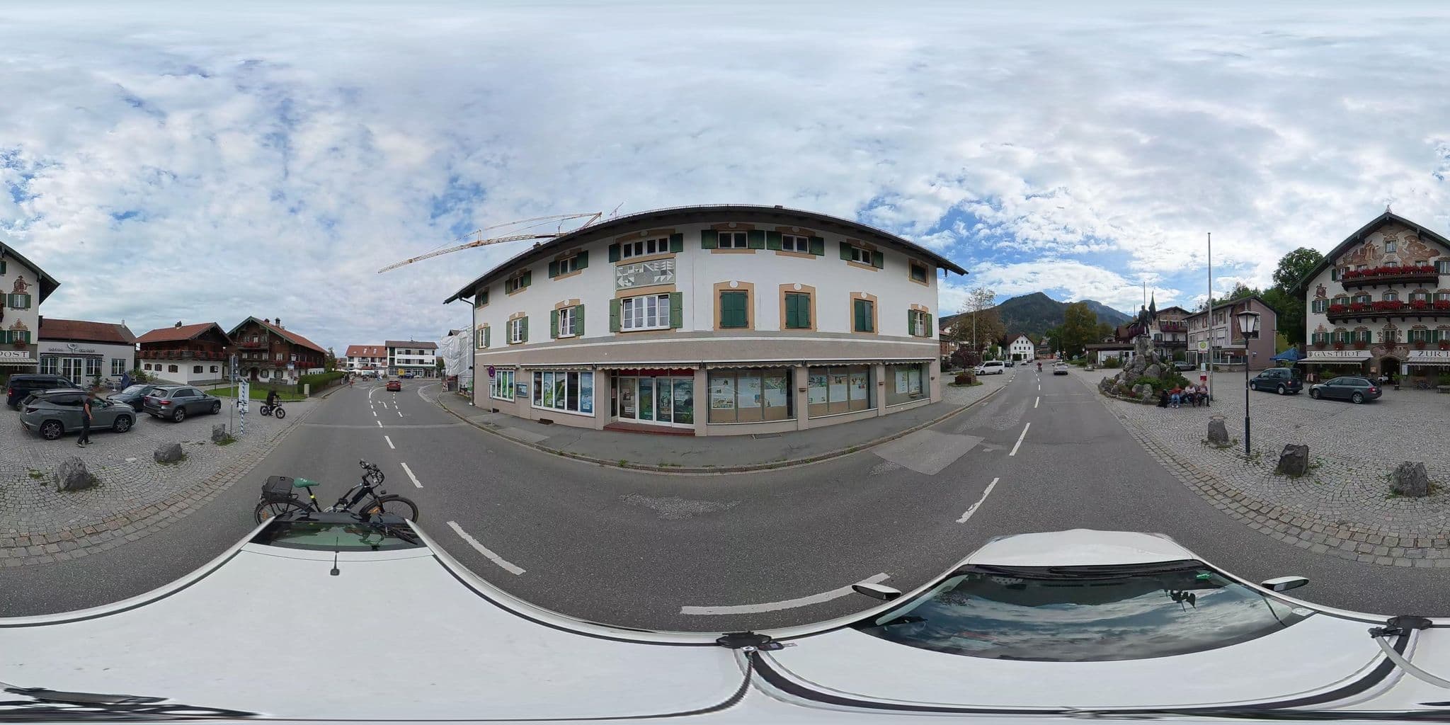 Street view near Hotel Gasthof zur Post, Kochel — © osmplus_org (CC BY-SA · Mapillary)