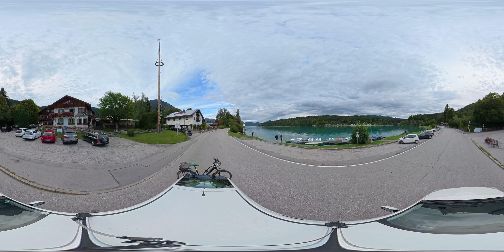 Street view near Pension Cafe Edeltraut, Ohlstadt — © osmplus_org (CC BY-SA · Mapillary)