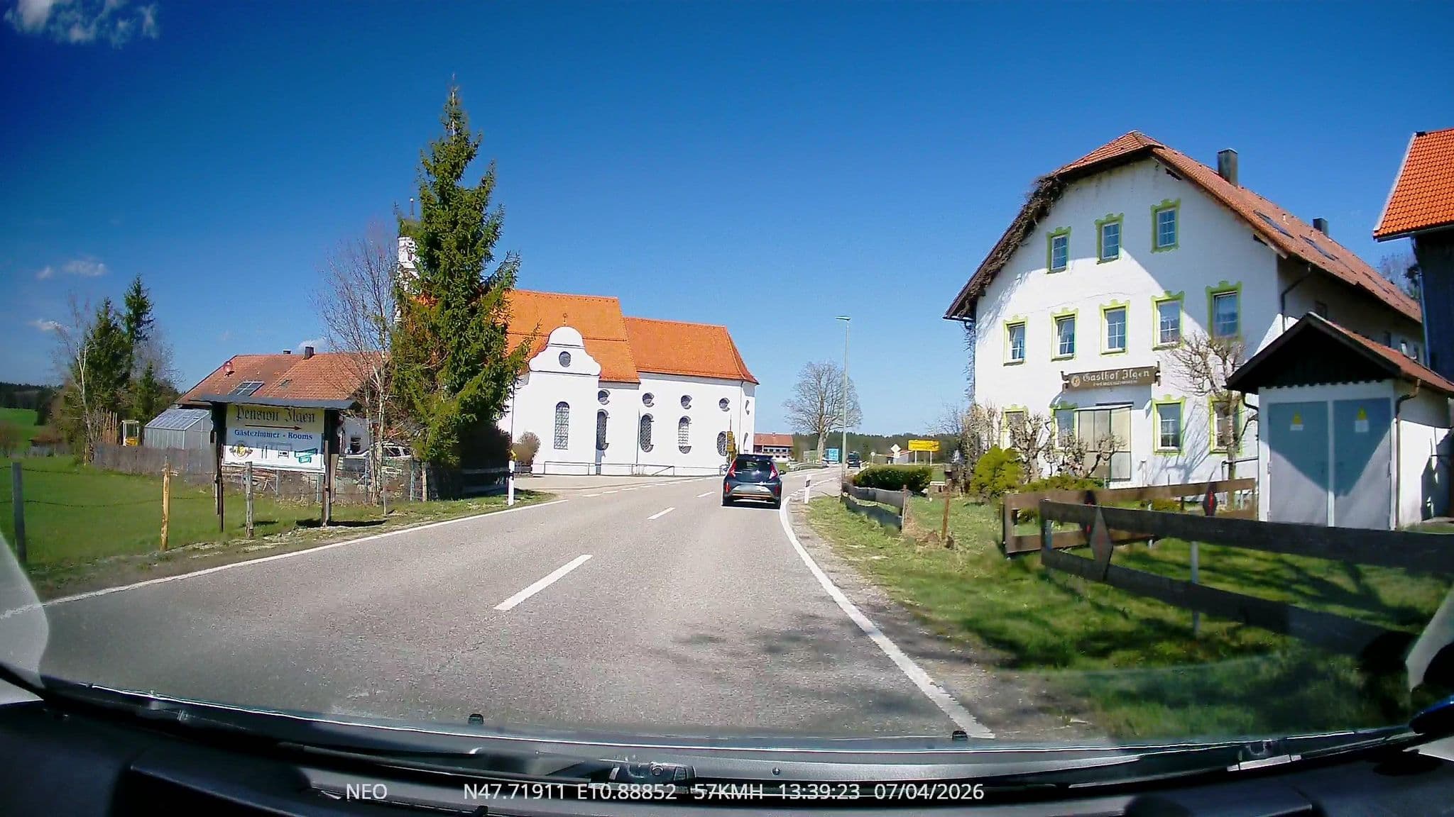 Street view near Gasthof Ilgen, Steingaden — © TechniPorter (CC BY-SA · Mapillary)