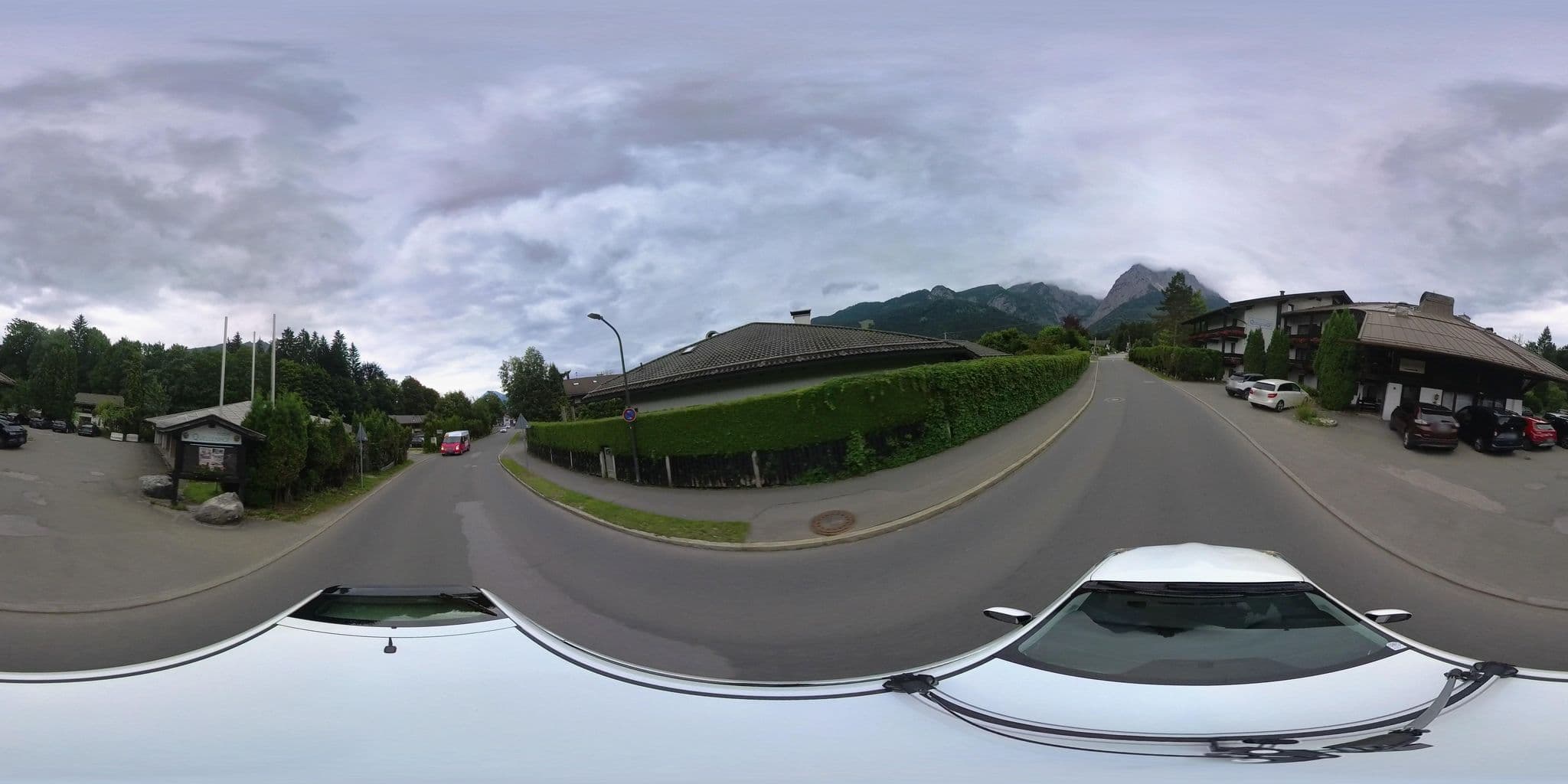 Street view near Quellenhof, Grainau