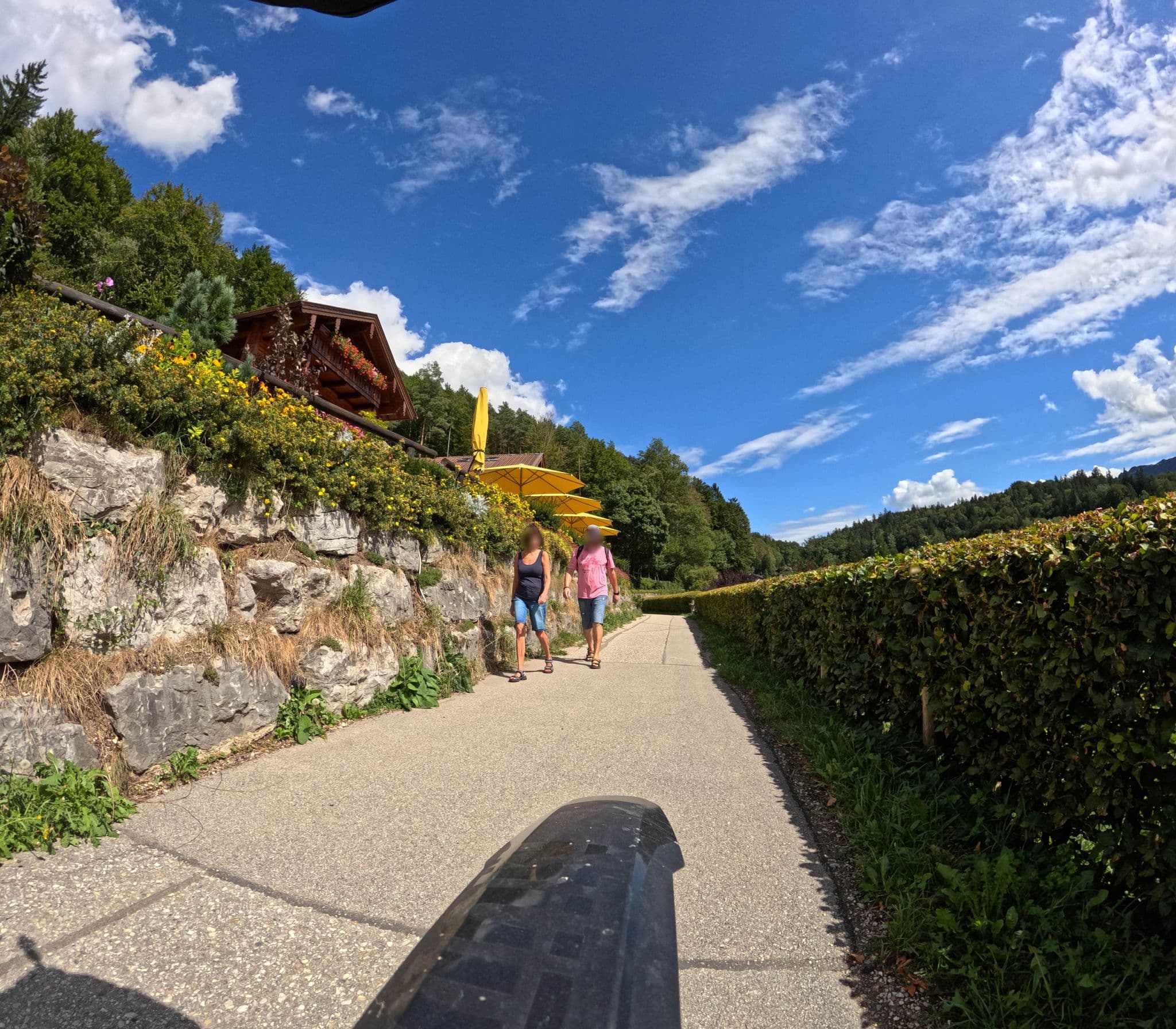 Street view near Hotel Hubertus, Bad Reichenhall — © natebus (CC BY-SA · Mapillary)