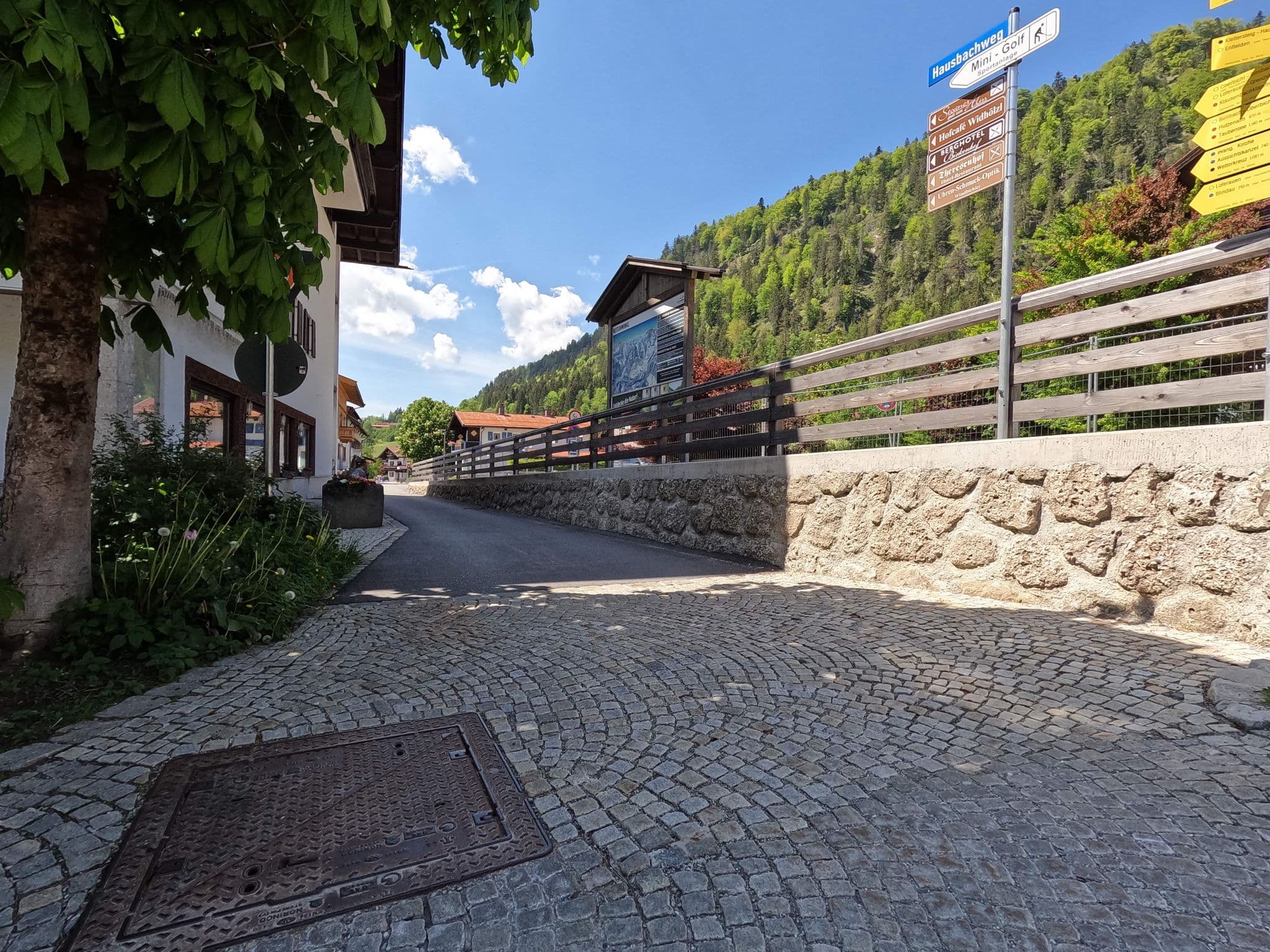 Street view near Haus Feichtner, Reit im Winkl
