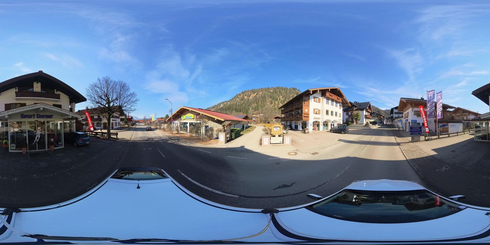 Street view near Haus Ranker, Reit im Winkl